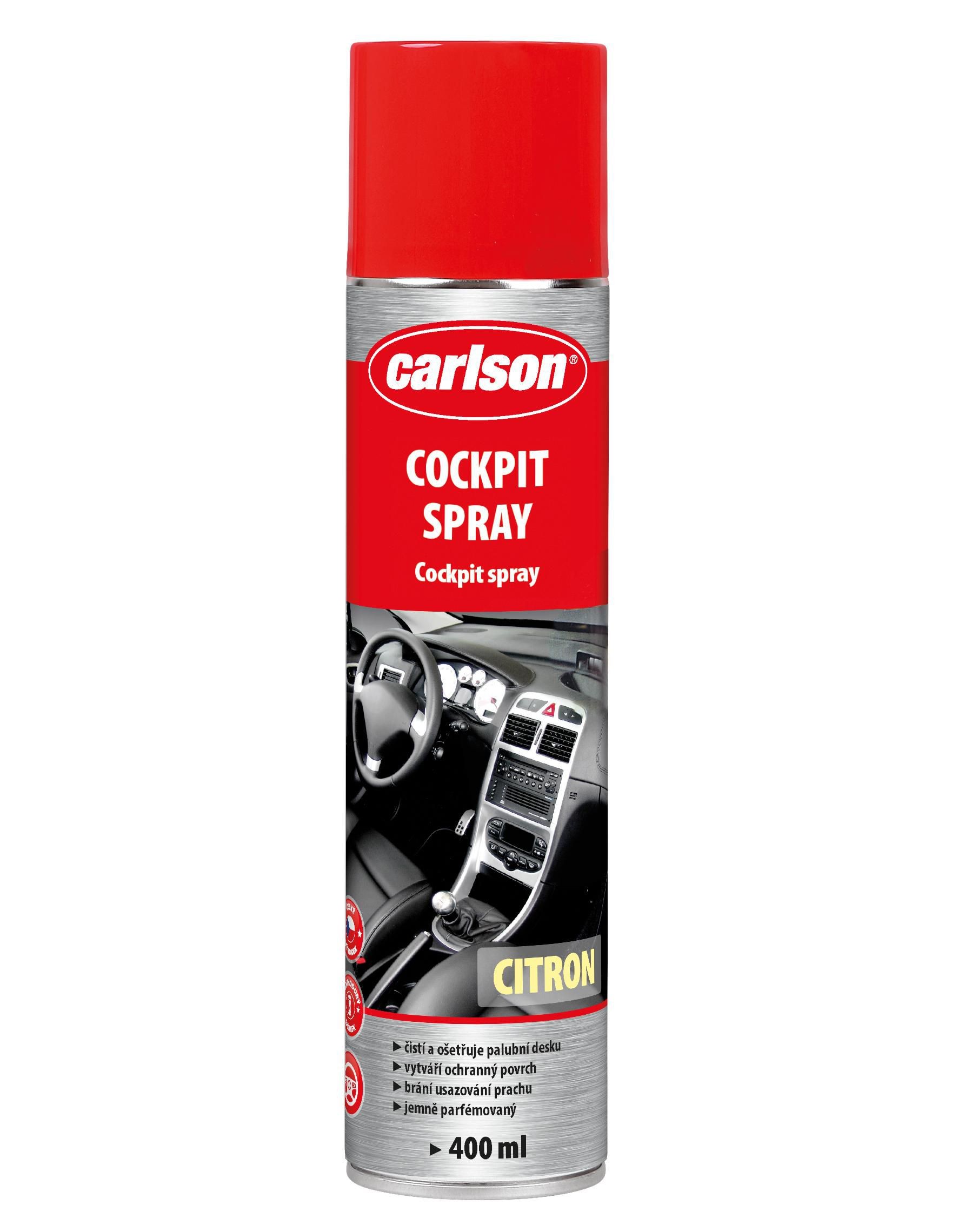Auto-moto - ČISTIČ PALUB.DESKY CARLSON CITRON 400ML