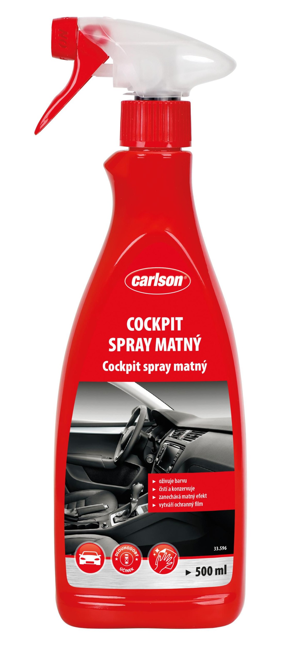 Auto-moto - ČISTIČ PALUBNÍ DESKY CARLSON MATNÝ 500ML
