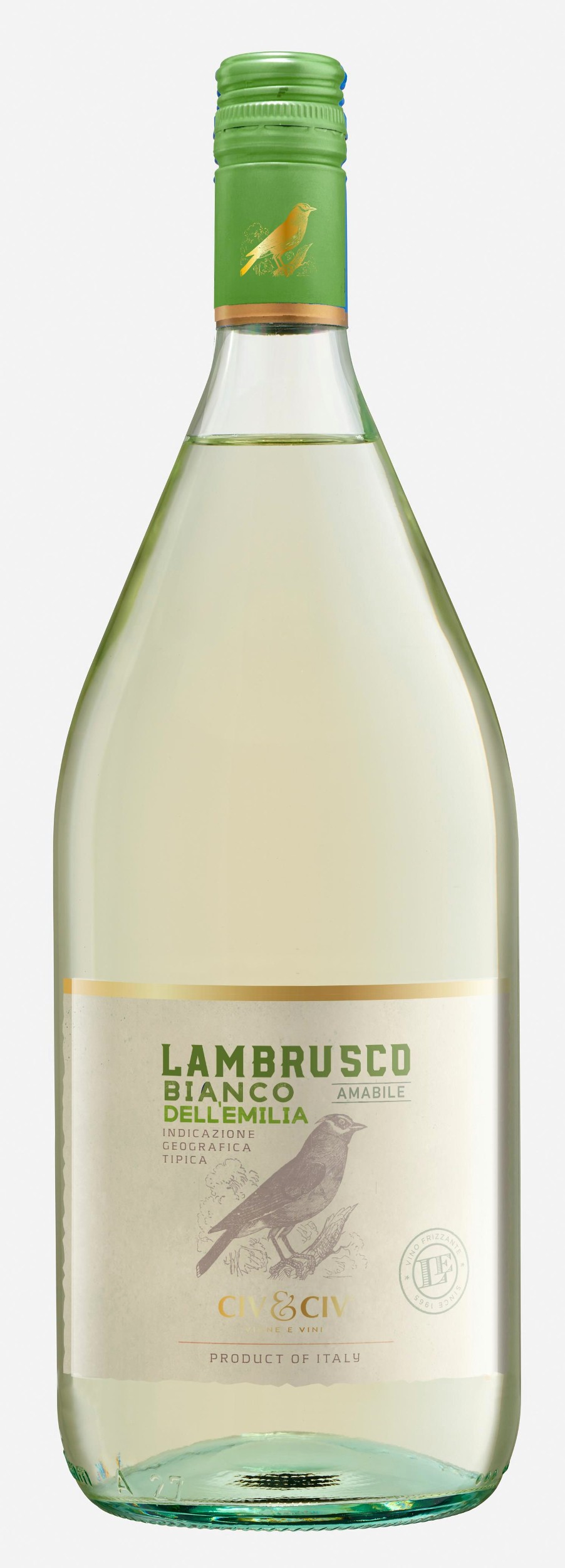 Nápoje - CIV&CIV Lambrusco Bianco IGT 1,5l