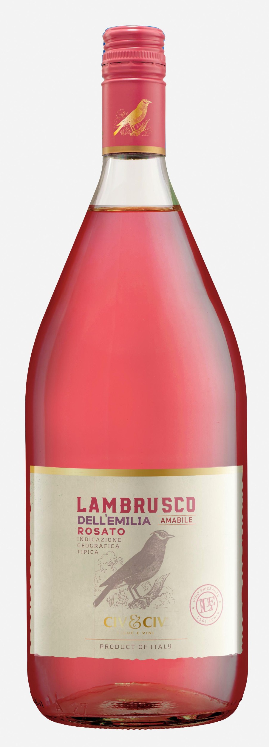 Nápoje - CIV&CIV Lambrusco Rosato IGT 1,5l