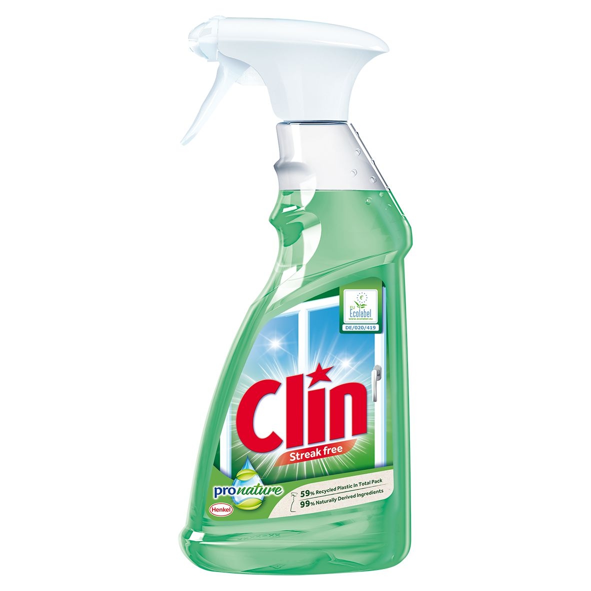 Drogerie a kosmetika - Clin ProNature Čistič oken 500 ml