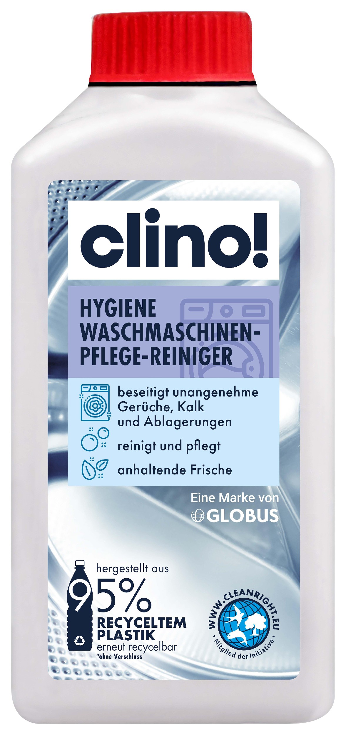 Drogerie a kosmetika - Clino! Čistič pračky 250ml