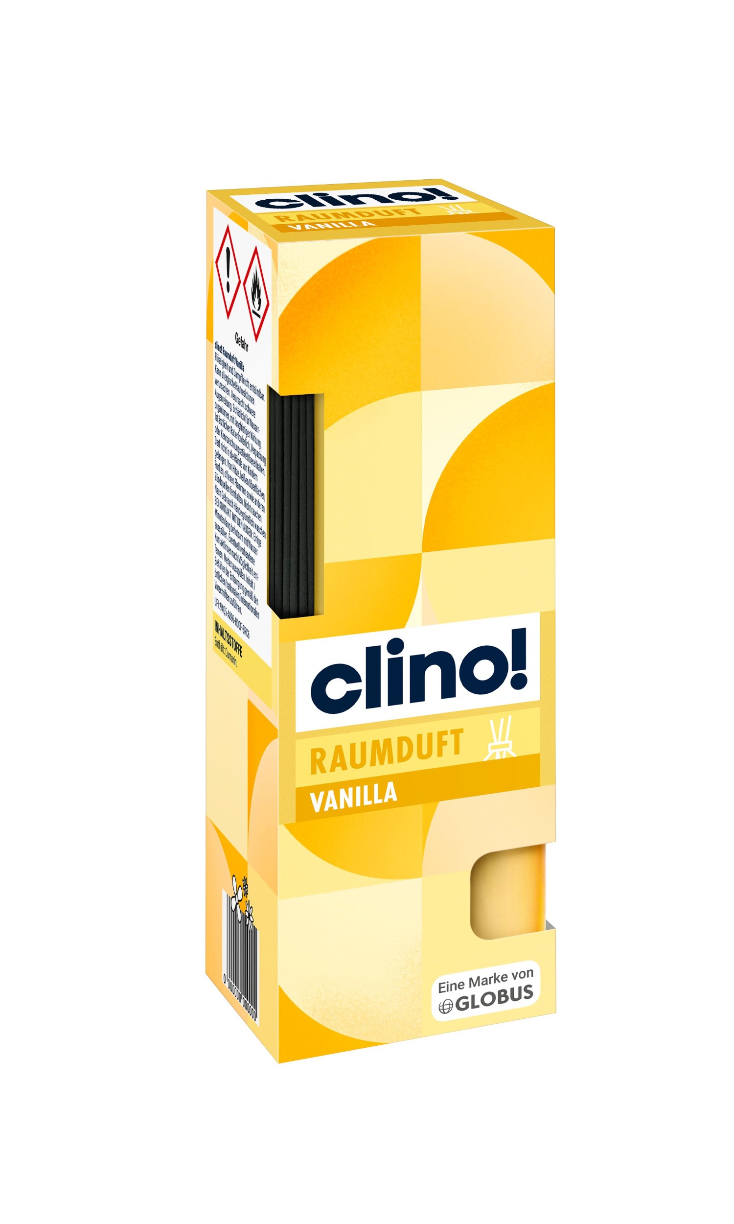 Drogerie a kosmetika - Clino! Osvěžovač vzduchu vanilka 100 ml
