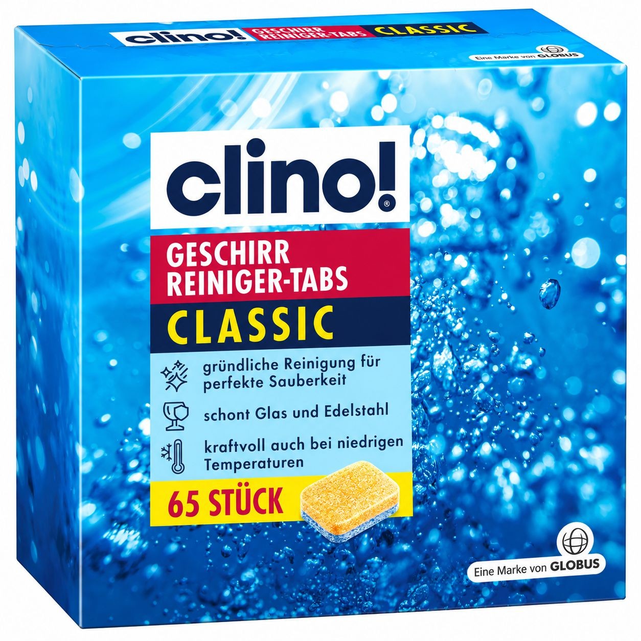 Drogerie a kosmetika - Clino! Tablety do myčky Classic