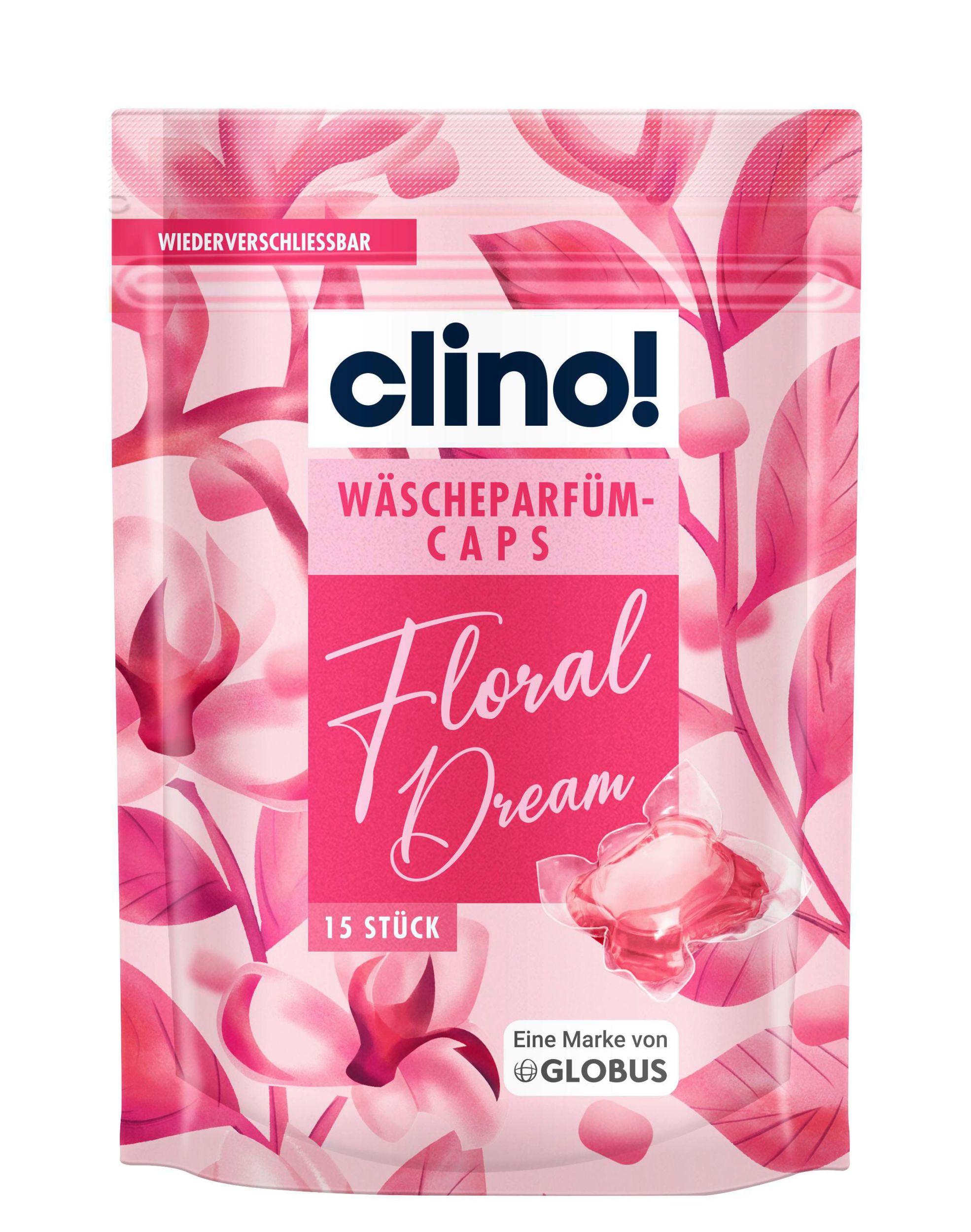 Drogerie a kosmetika - clino! Vonné kapsle na prádlo fresh flower