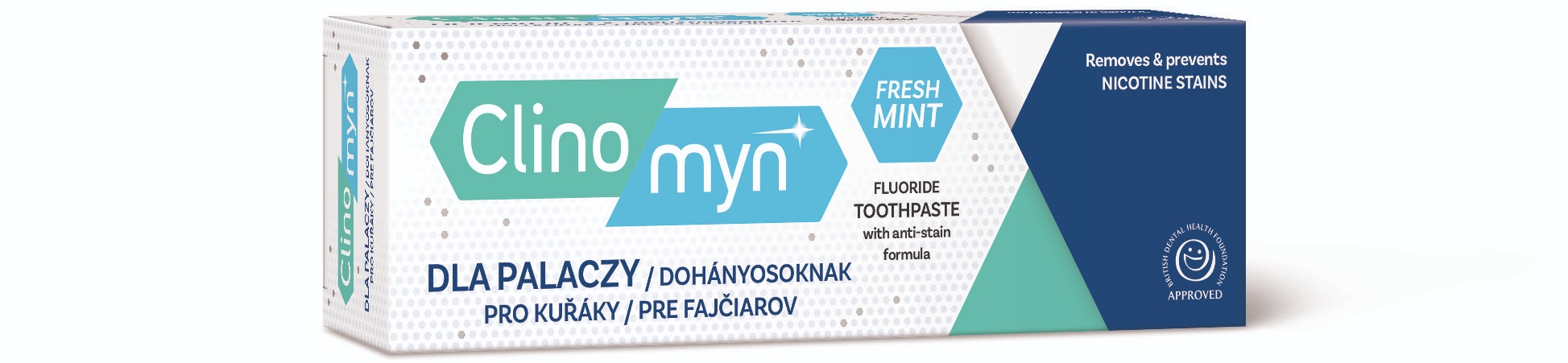 Drogerie a kosmetika - Clinomyn Smokers zubní pasta 75ml