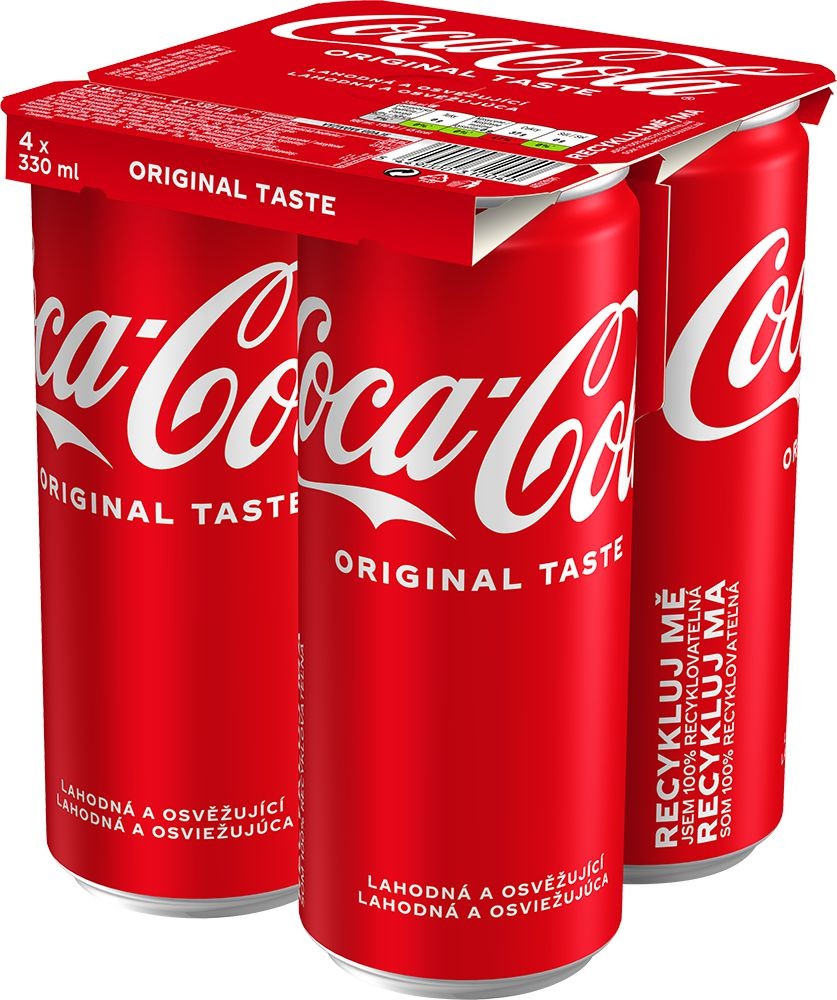 Coca-Cola 4x330 ml-0