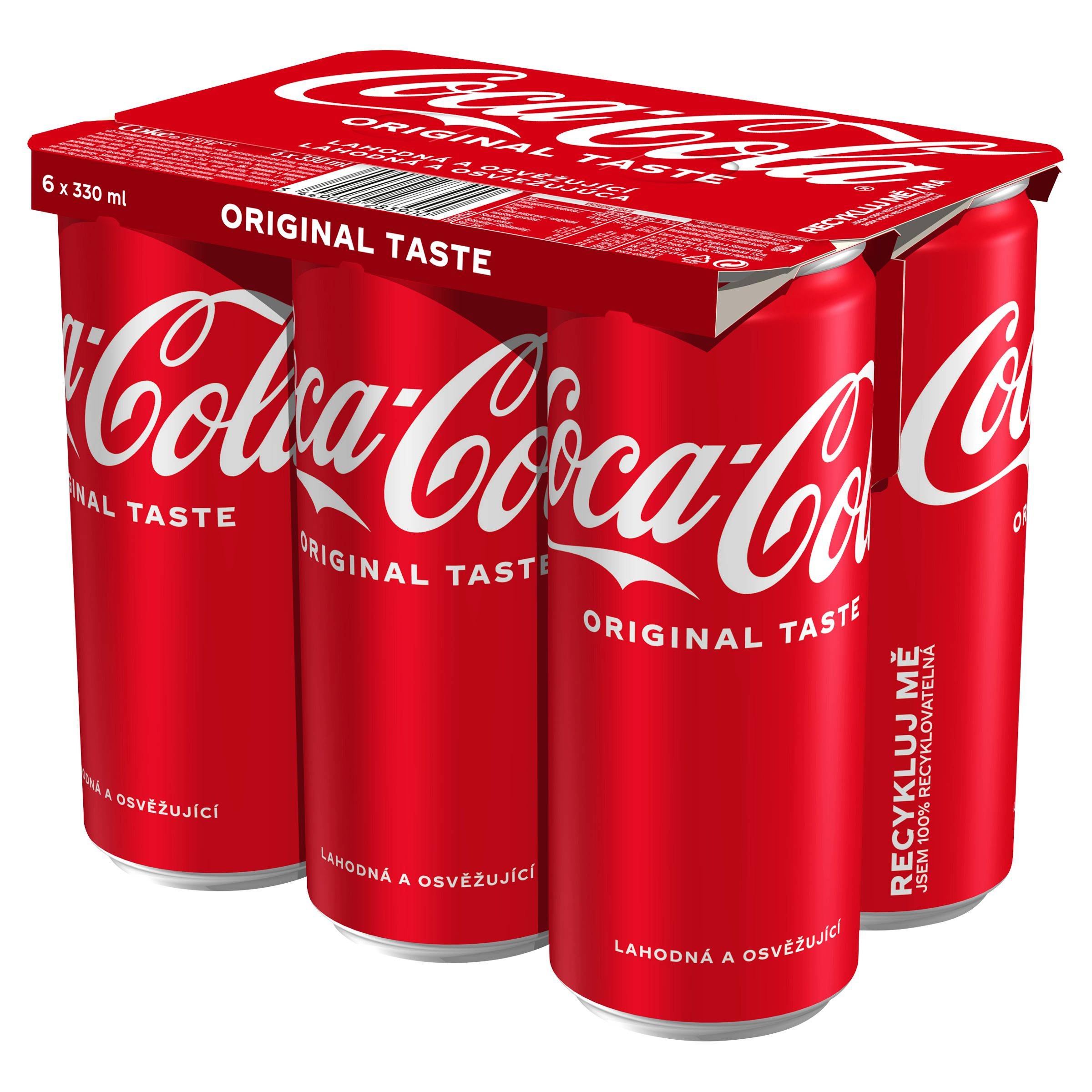 Nápoje - Coca-Cola 6x330 ml