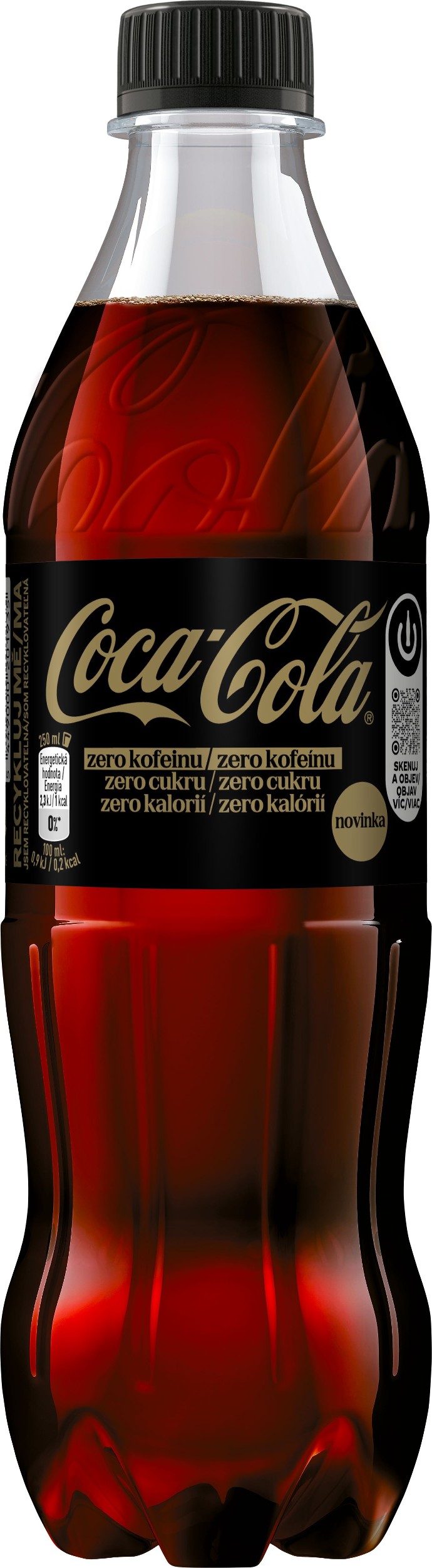 Nápoje - Coca-Cola Zero bez kofeinu 500ml