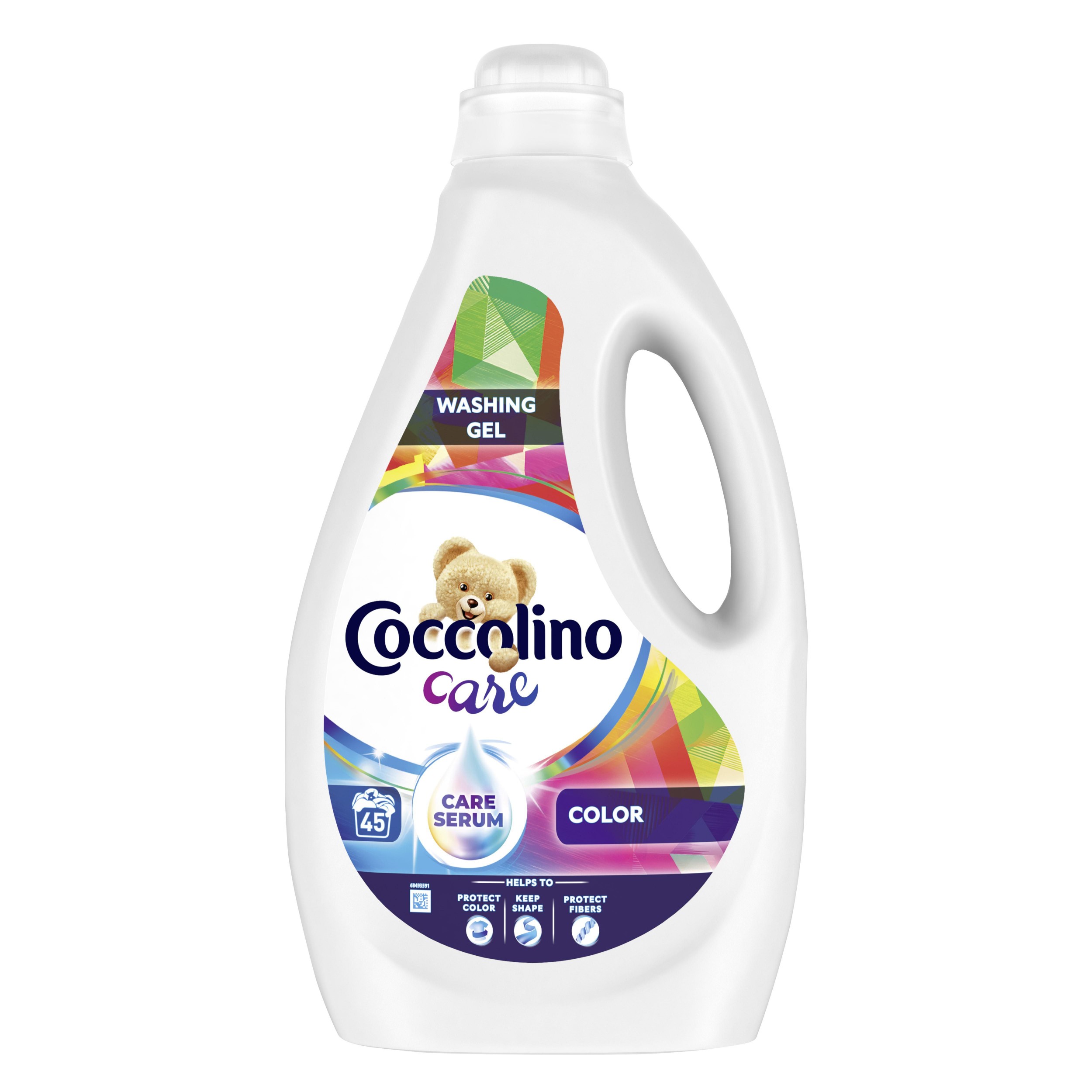 Drogerie a kosmetika - Coccolino Care Prací gel na barevné prádlo 1,8l 45 praní