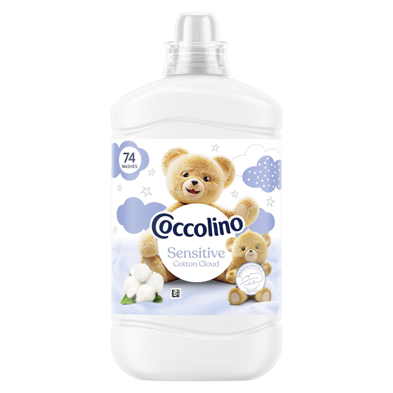 Drogerie a kosmetika - Coccolino Fresh & Soft Cotton Cloud 74dávek