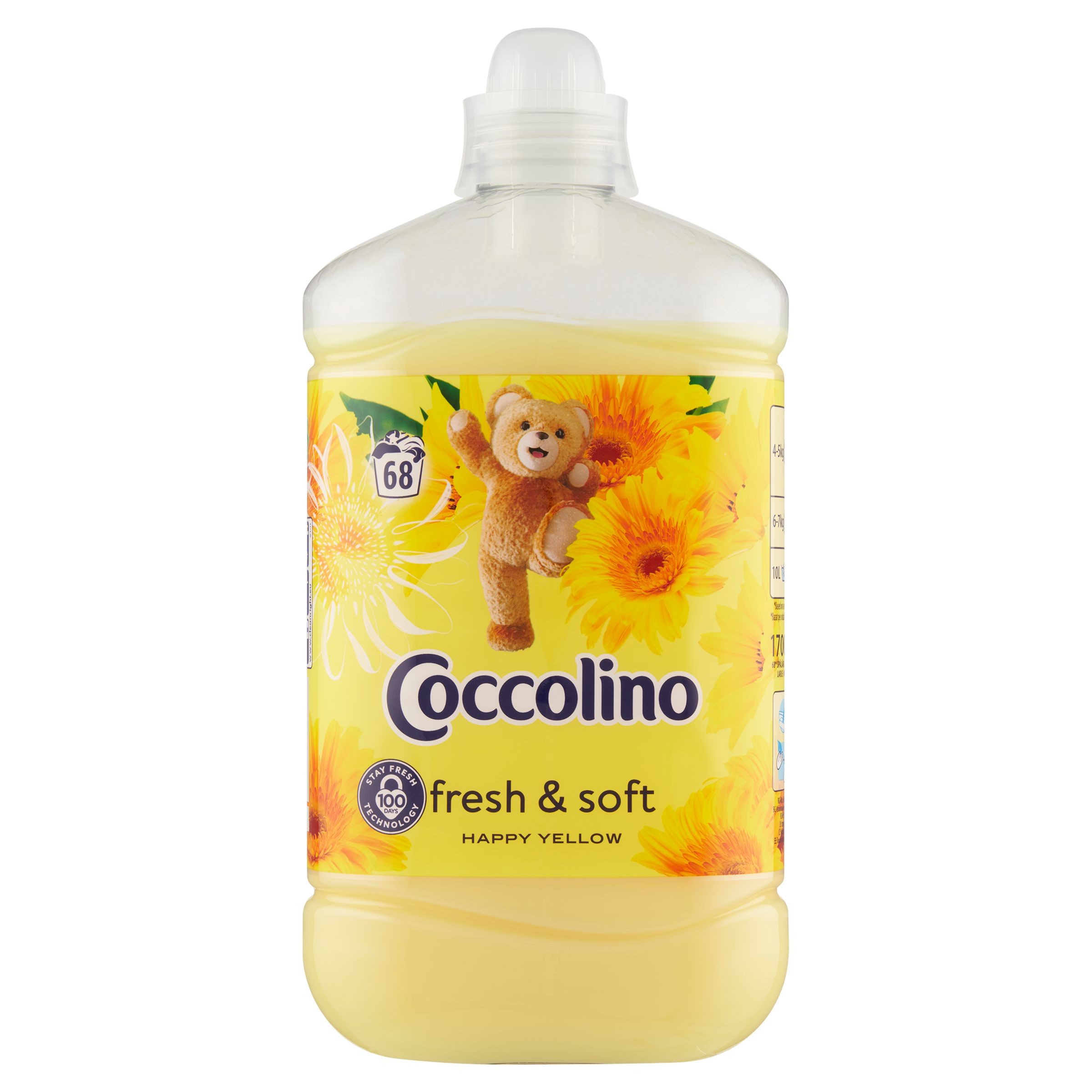 Drogerie a kosmetika - Coccolino Happy Yellow 1,7 l