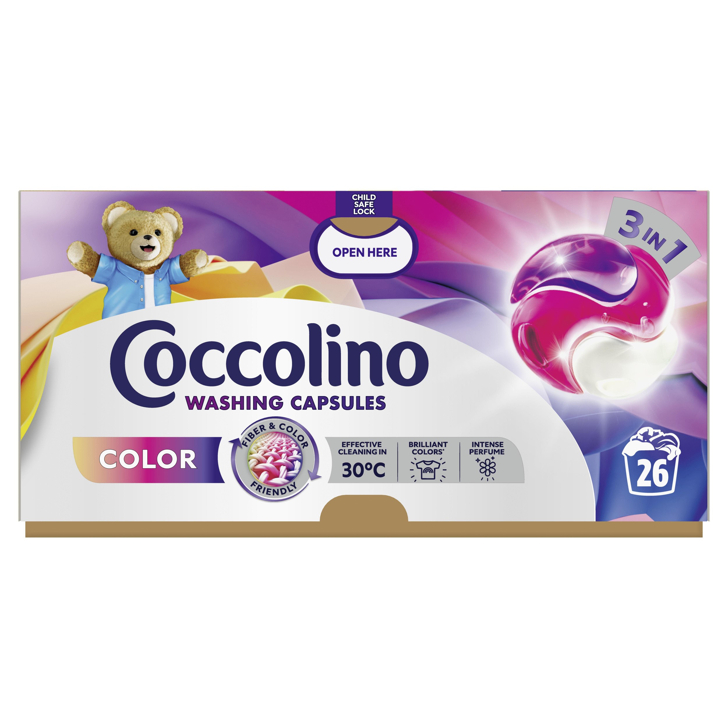 Drogerie a kosmetika - Coccolino kapsle na praní color 26 dávek