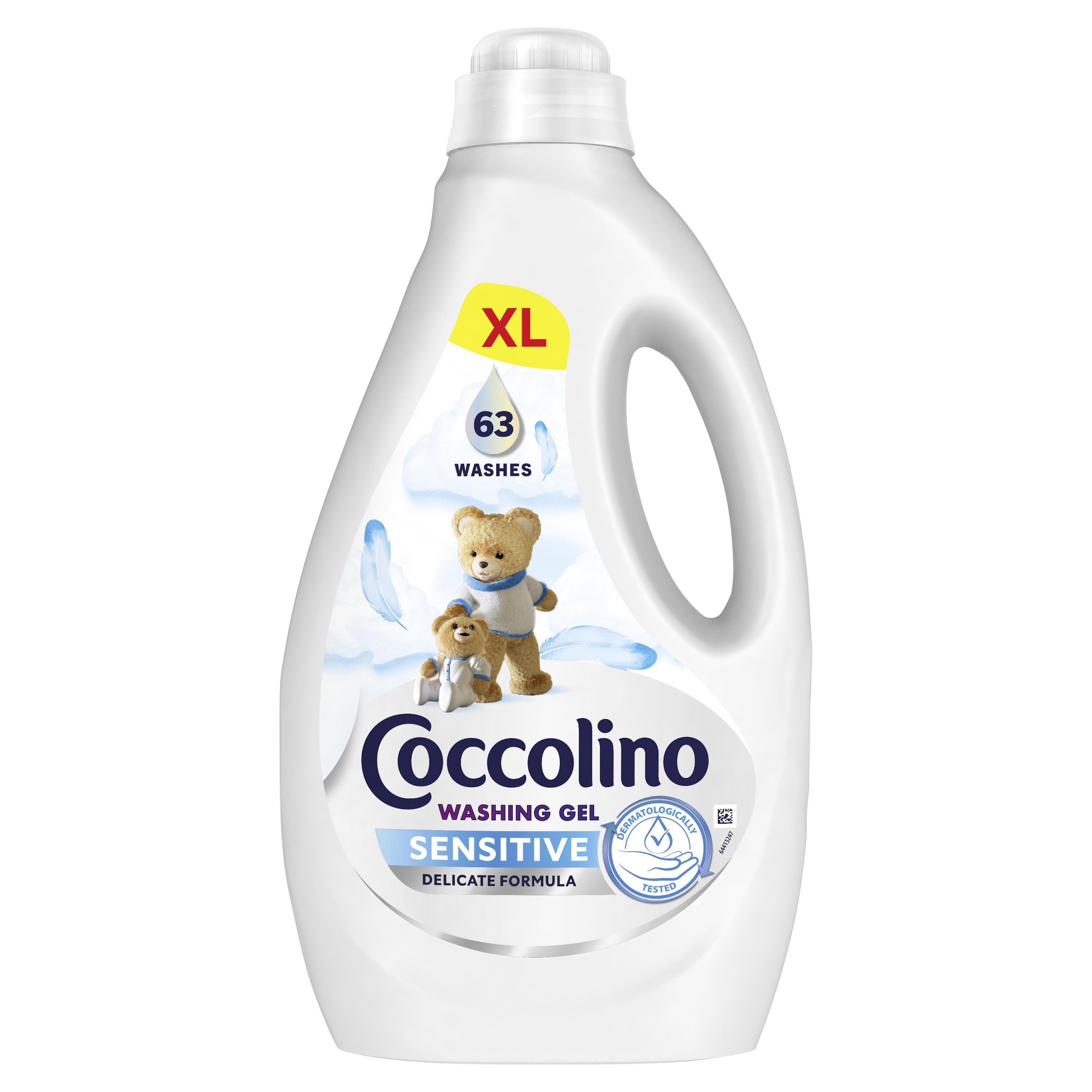 Drogerie a kosmetika - Coccolino prací gel Sensitive 63 dávek