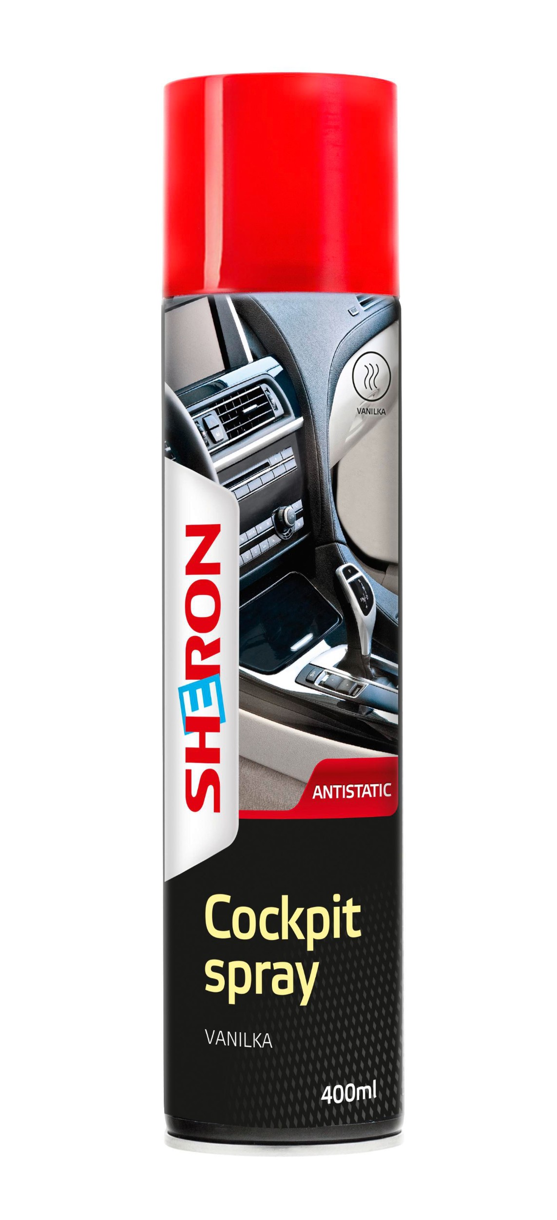 Auto-moto - Cockpit sprej Sheron Vanilka 400 ml