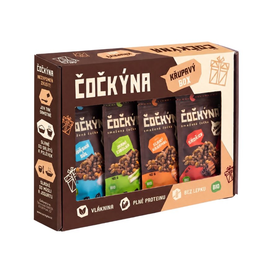 Čočkýna: Dárkový box - 4x40g