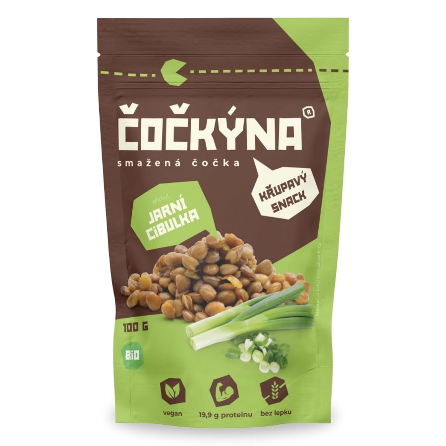 Zdravý svět - Čočkýna Smažená čočka BIO jarní cibulka 100g