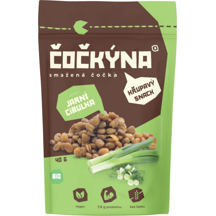 Zdravý svět - Čočkýna Smažená čočka BIO jarní cibulka 40g