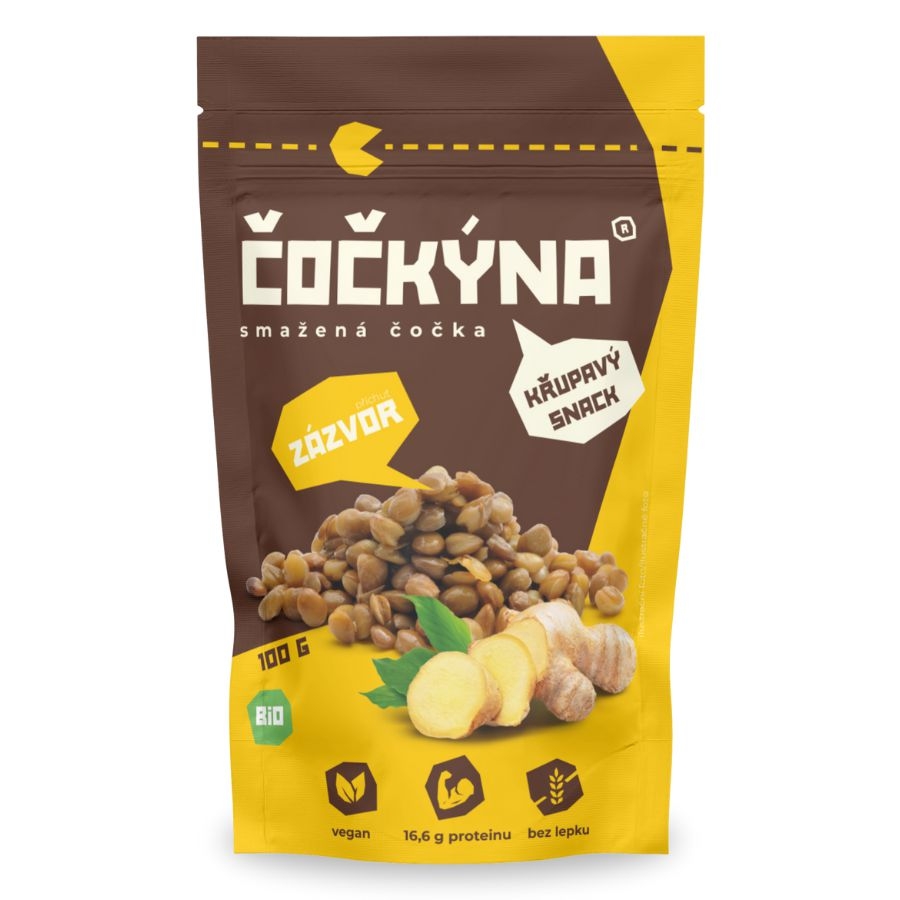 Zdravý svět - Čočkýna Smažená čočka BIO zázvor 100g
