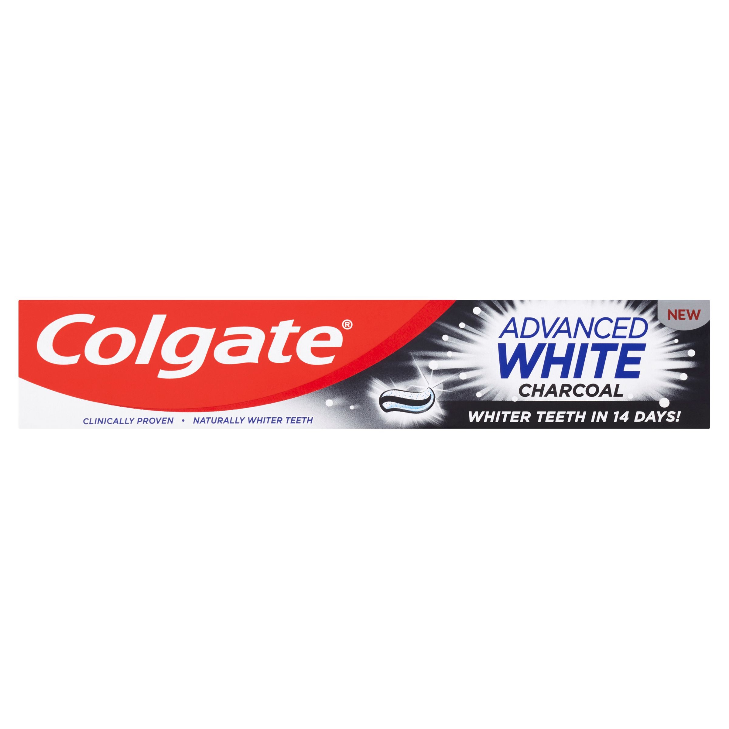 Drogerie a kosmetika - Colgate Advanced White Charcoal Zubní pasta 75 ml