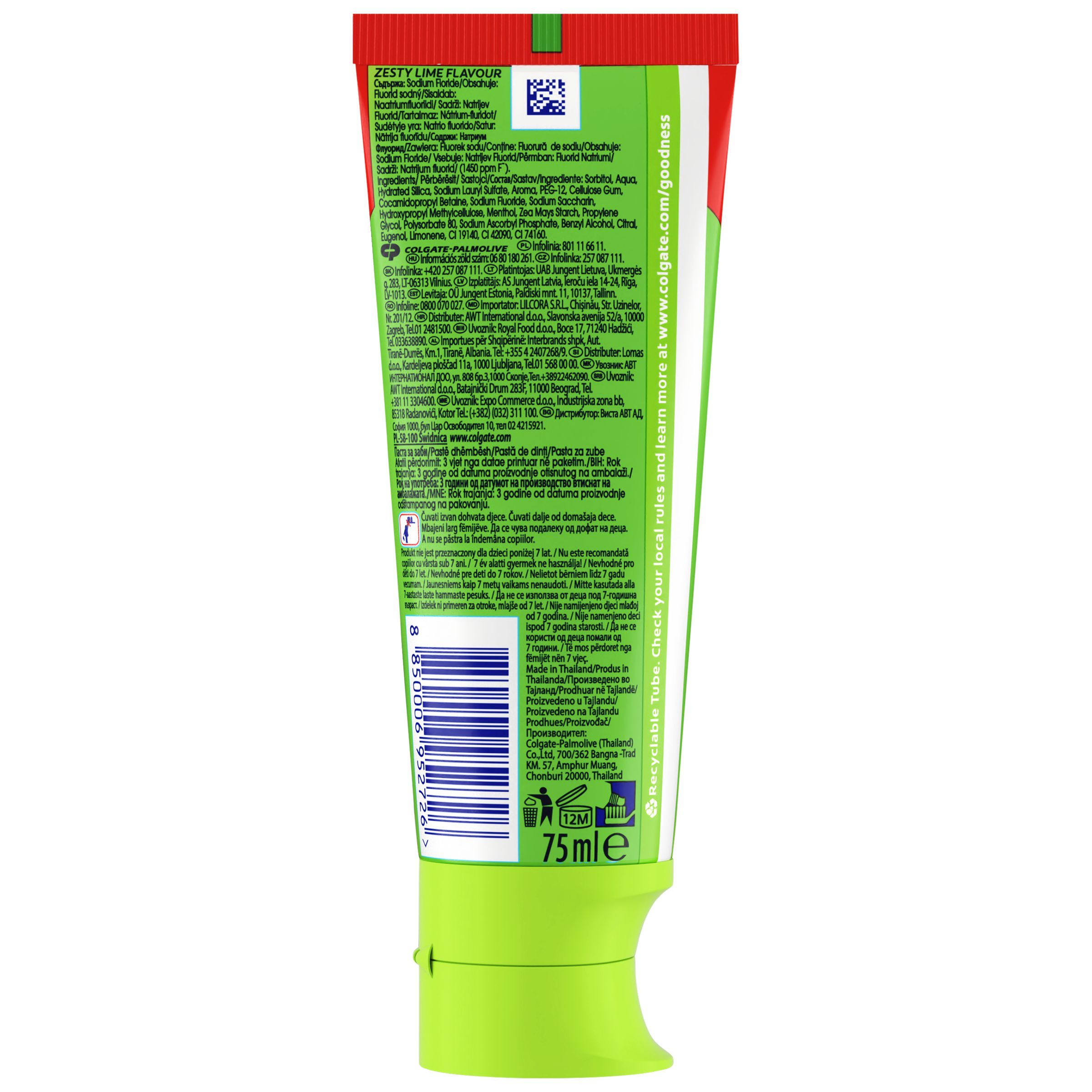 Drogerie a kosmetika - Colgate Max Fresh Fruit Fusion Zesty Lime 75ml