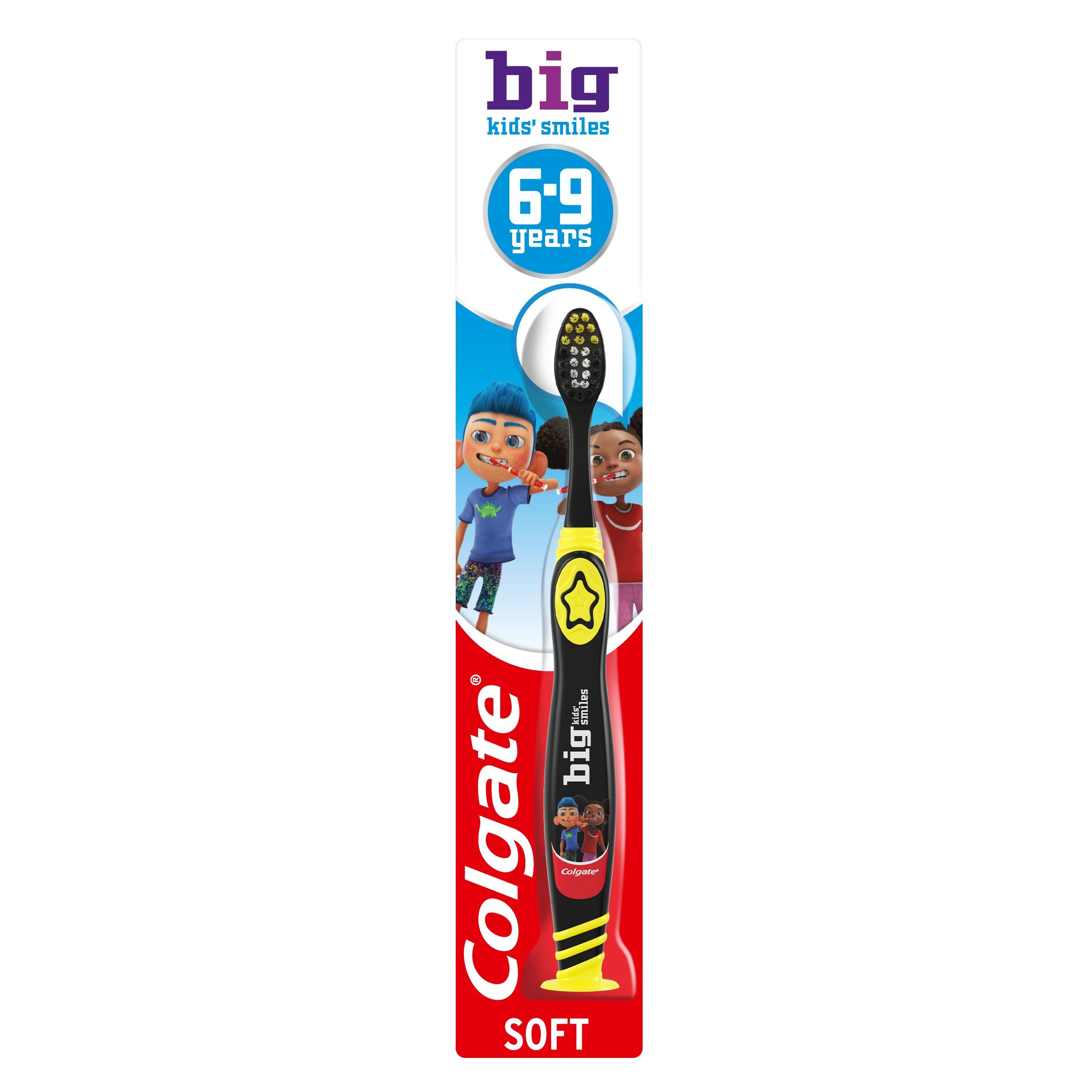 Drogerie a kosmetika - Colgate Smiles Junior měkký zubní kartáček od 6 let 1 ks