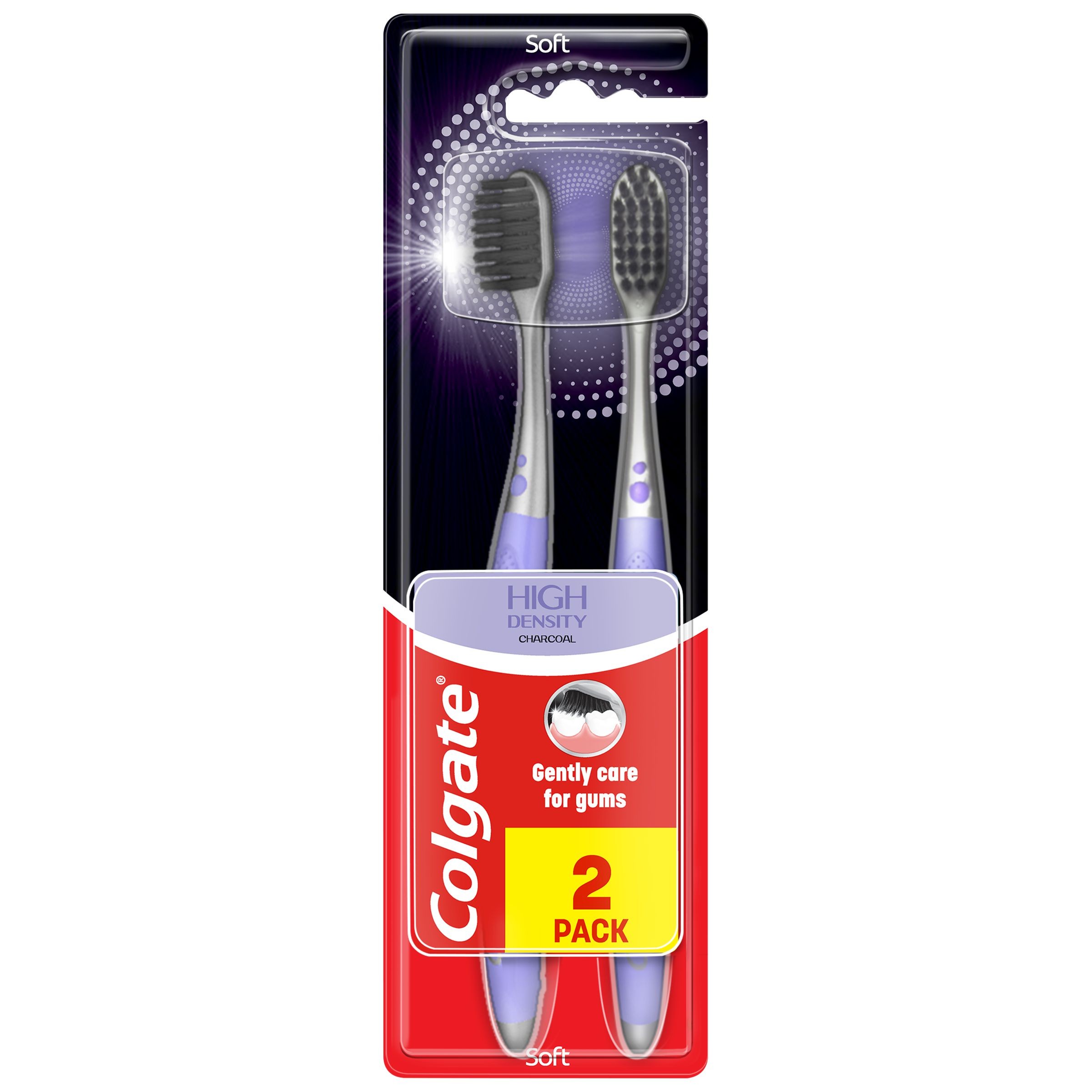 Drogerie a kosmetika - Colgate Zubní kartáček High Density 2pack