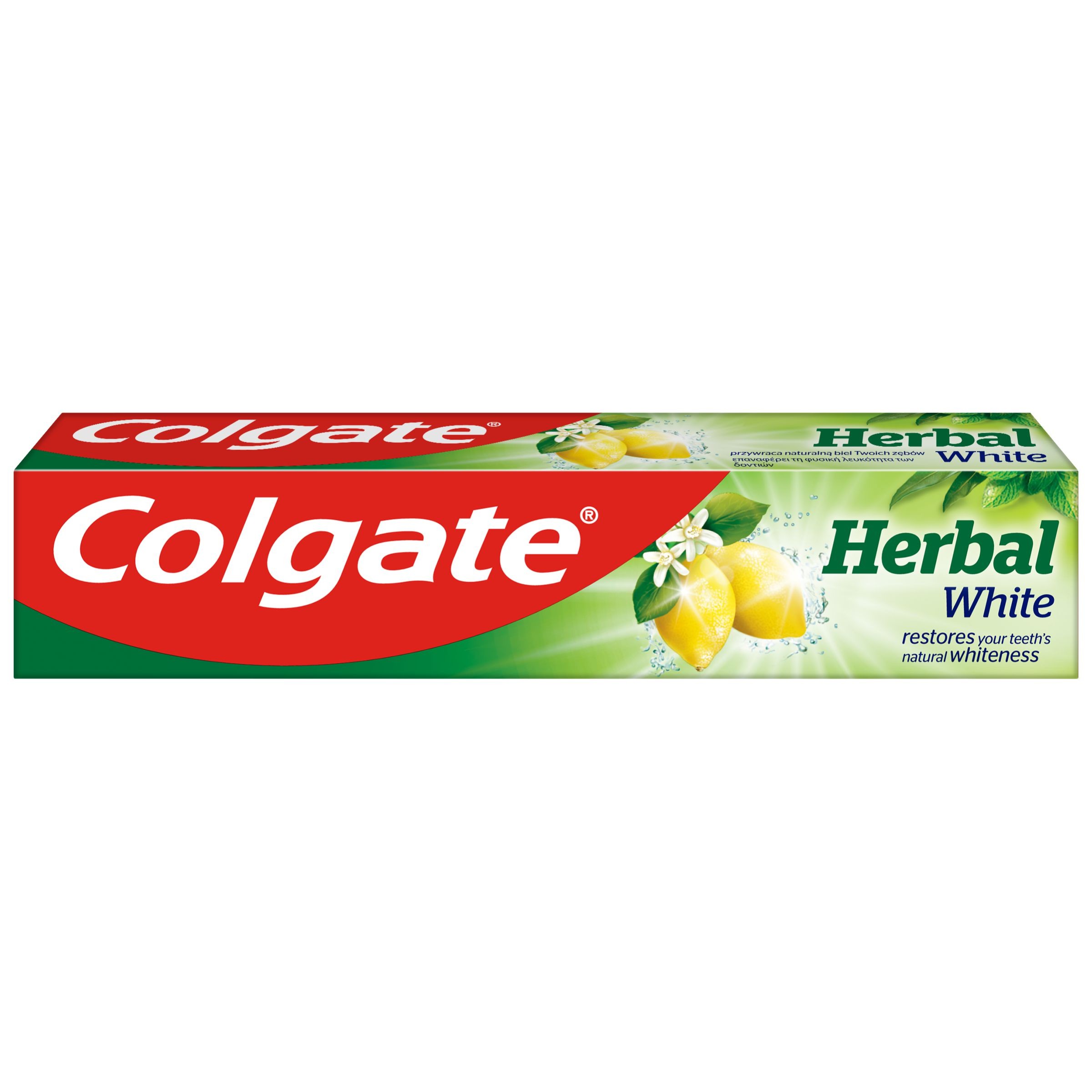 Drogerie a kosmetika - Colgate Zubní pasta Herbal White 75 ml