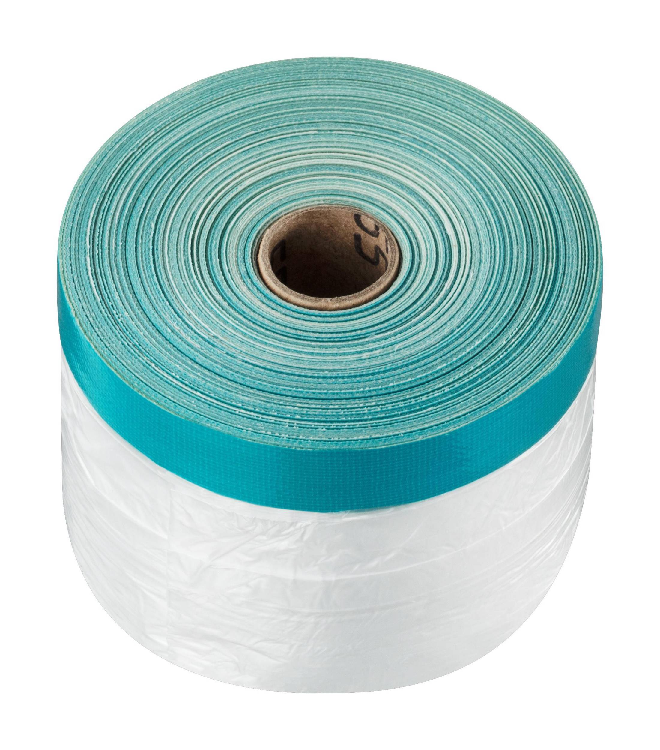 Domácnost a Zahrada - ColorExpert<br>Zakrývací fólie s plastovou páskou 55cm/20m UV21
