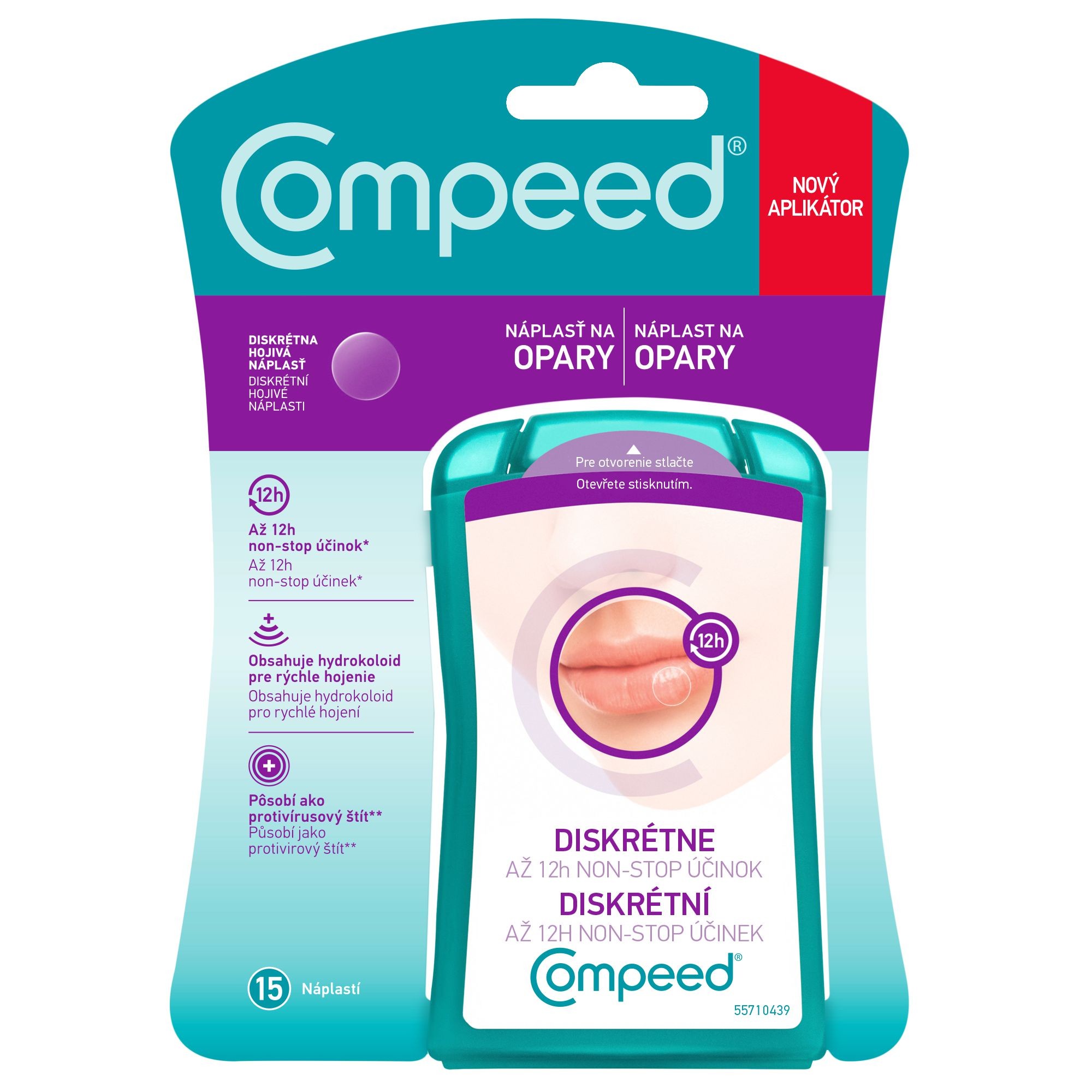 Compeed Náplast na opary 15ks-0