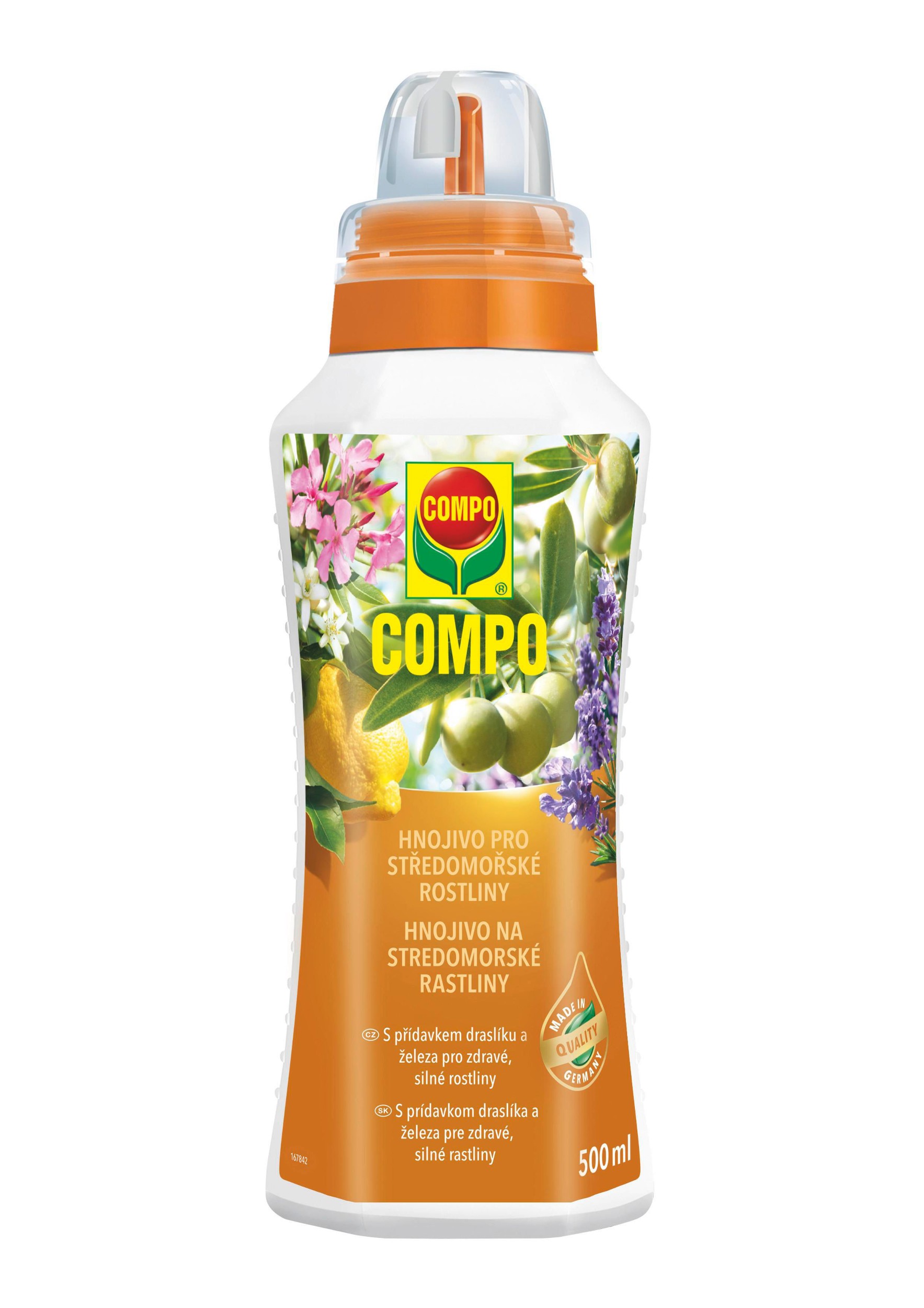 Domácnost a Zahrada - Compo Tekuté hnojivo pro středomořské rostliny 500 ml