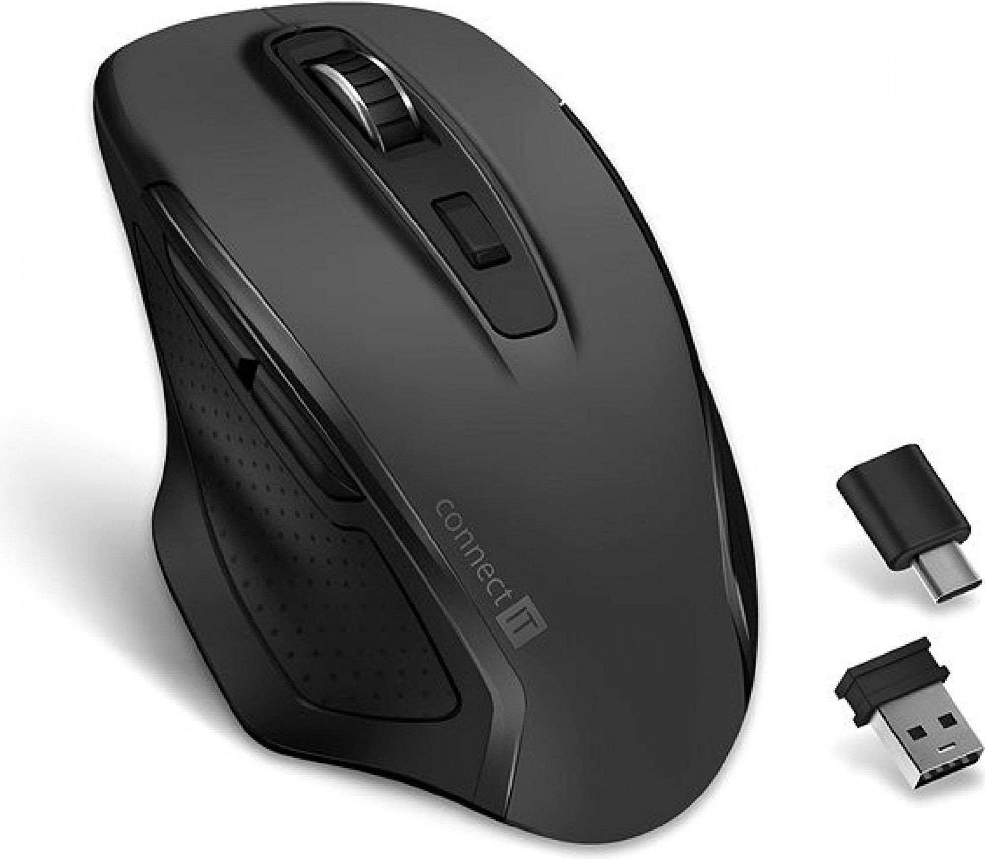 Elektro - CONNECT IT Bezdrátová myš Dual SmartSwitch CMO-3100-GY