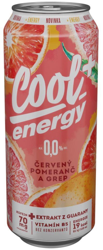 Nápoje - Cool+Energy Červený Pomeranč Nealko 0,5l