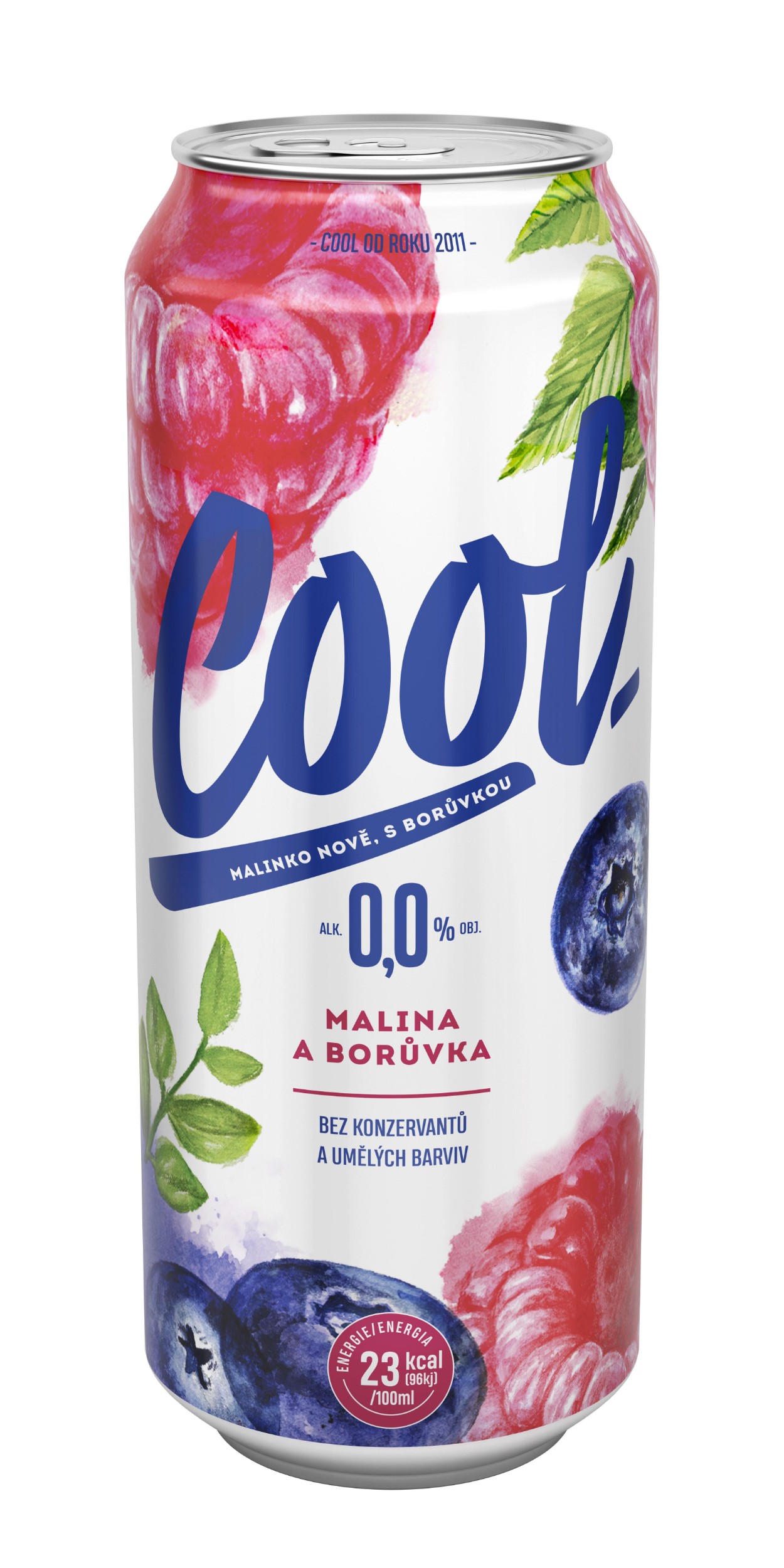 Nápoje - Cool nealko malina&borůvka 0,5l