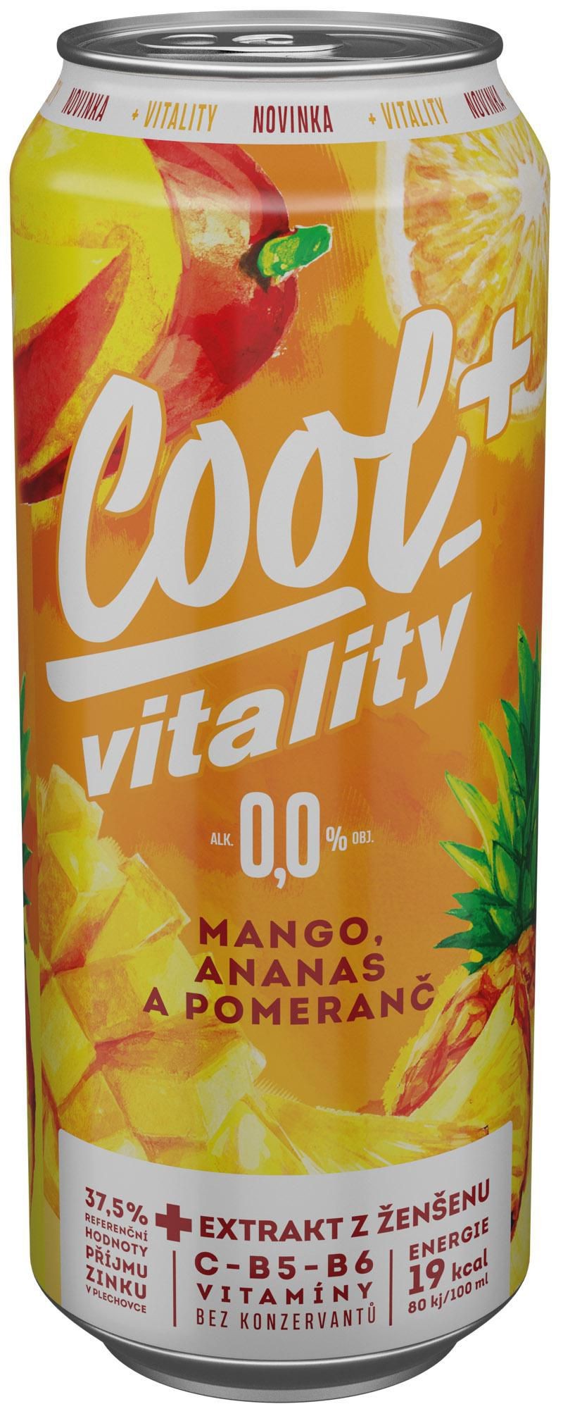Nápoje - Cool+ Vitality Mango 0,5l
