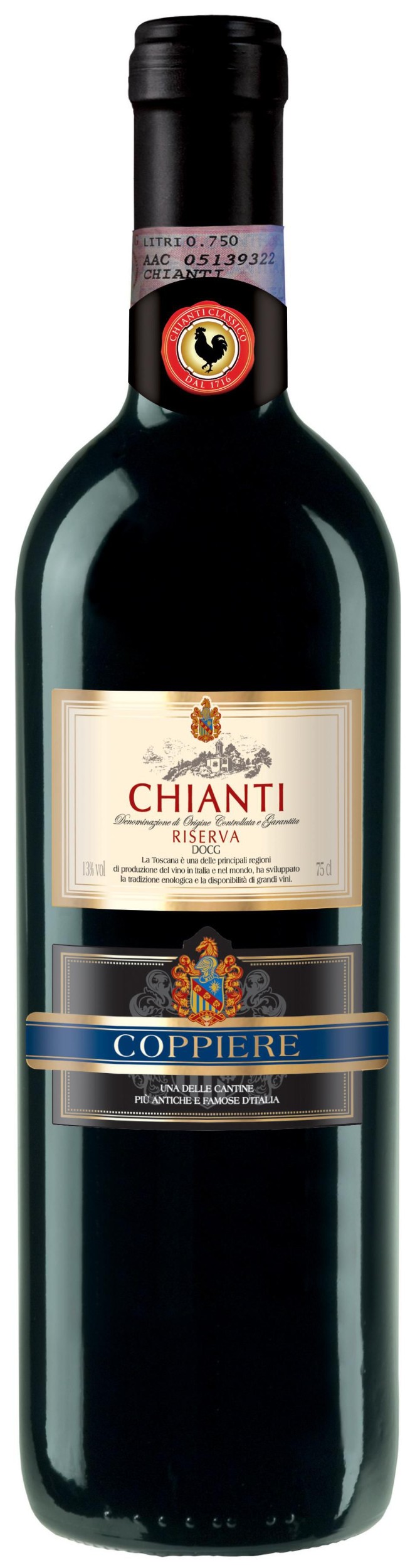 Nápoje - Coppiere Chianti DOCG Riserva 0,75 L