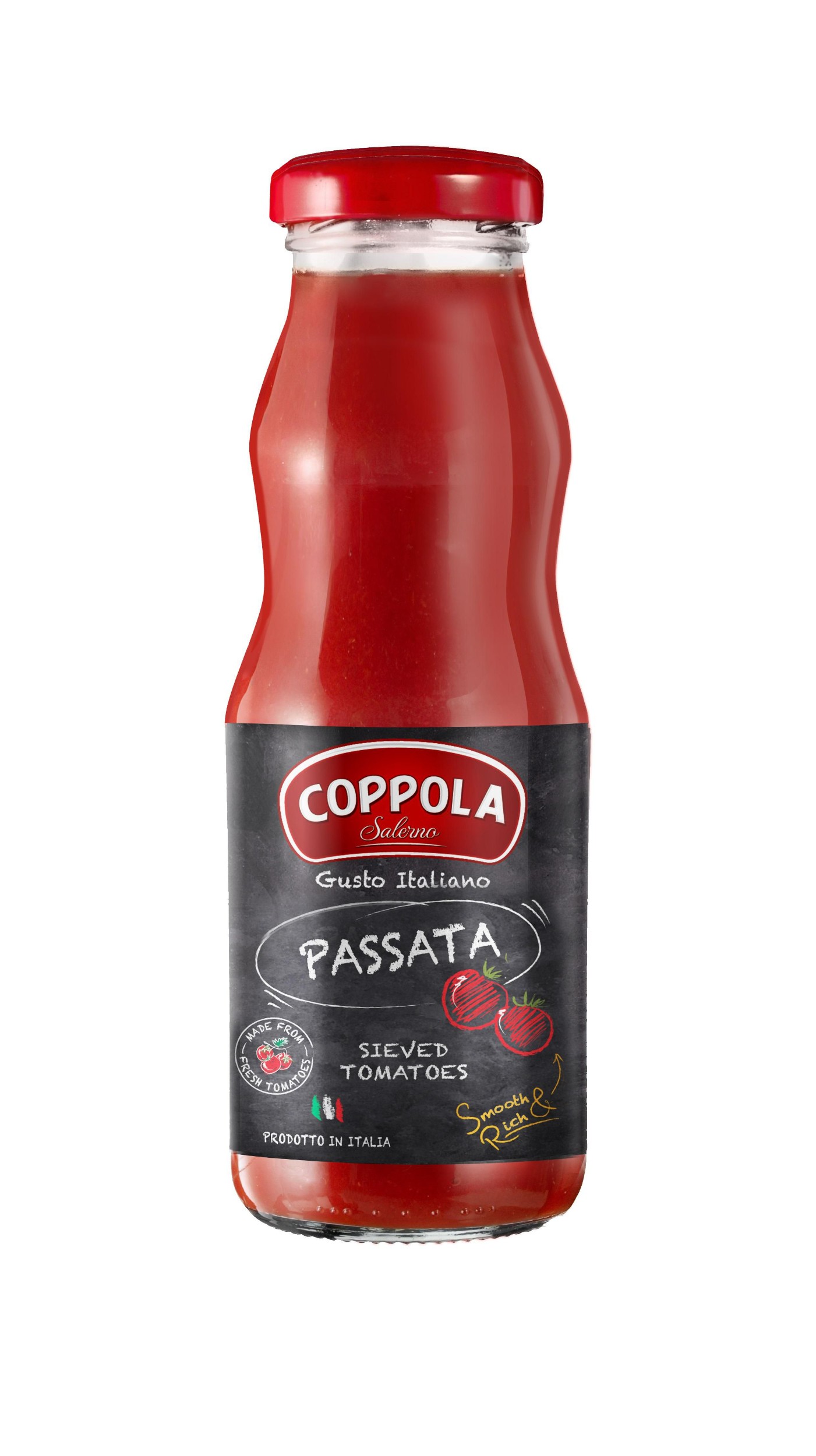 Trvanlivé potraviny - Coppola Pasírovaná rajčata 680 g