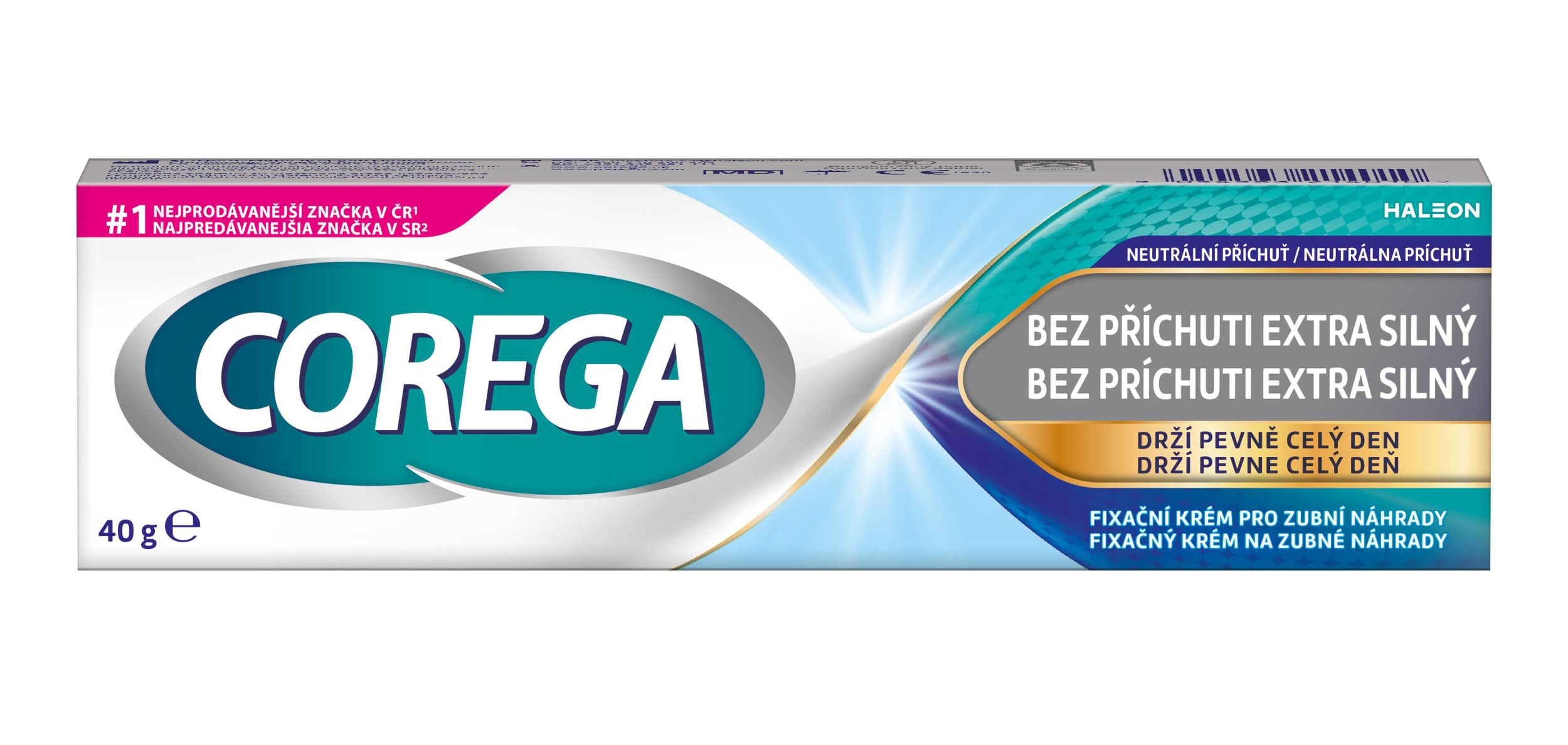Drogerie a kosmetika - Corega Fixační krém bez příchuti 40 g