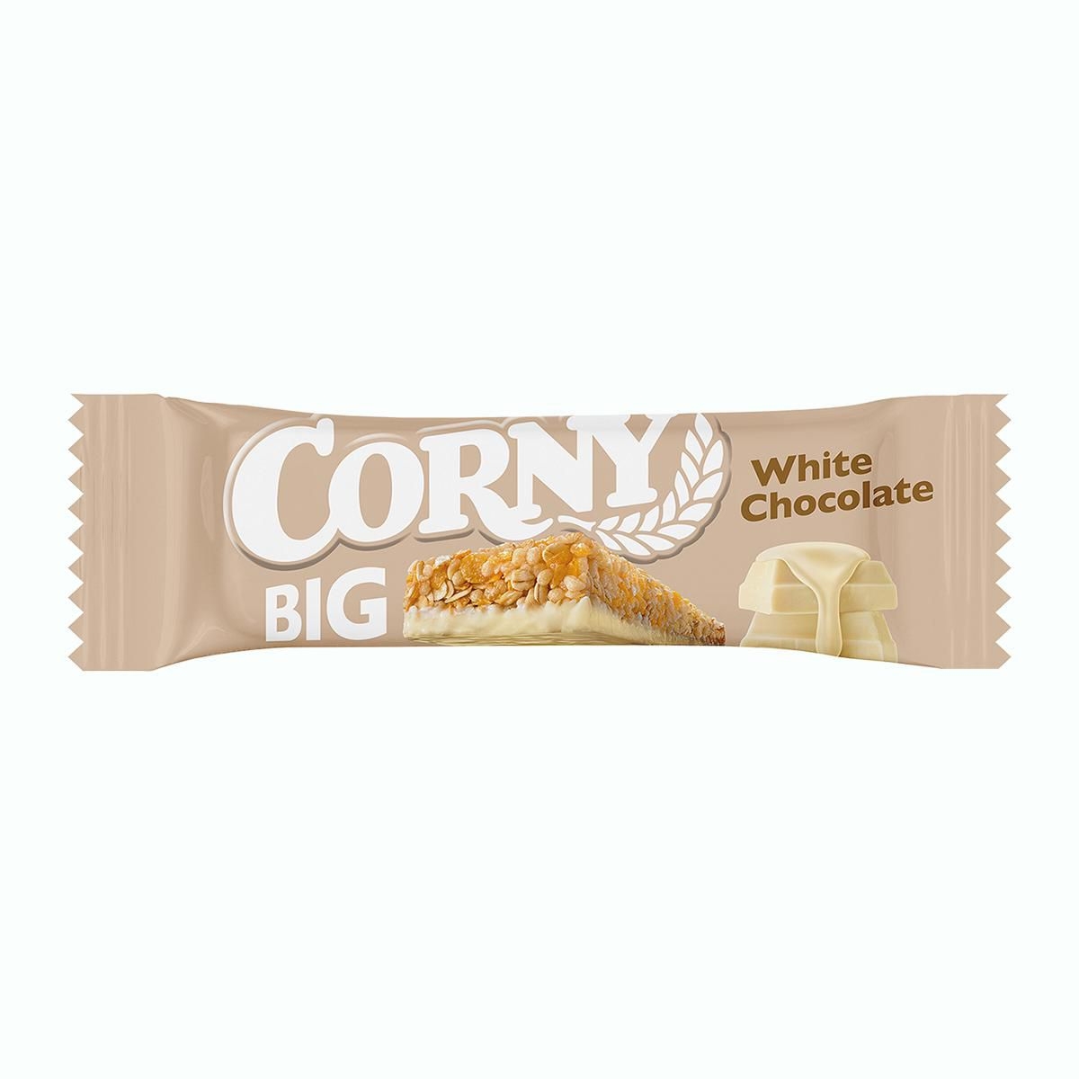 Trvanlivé potraviny - Corny BIG Cereální tyčinka bílá čokoláda 40 g