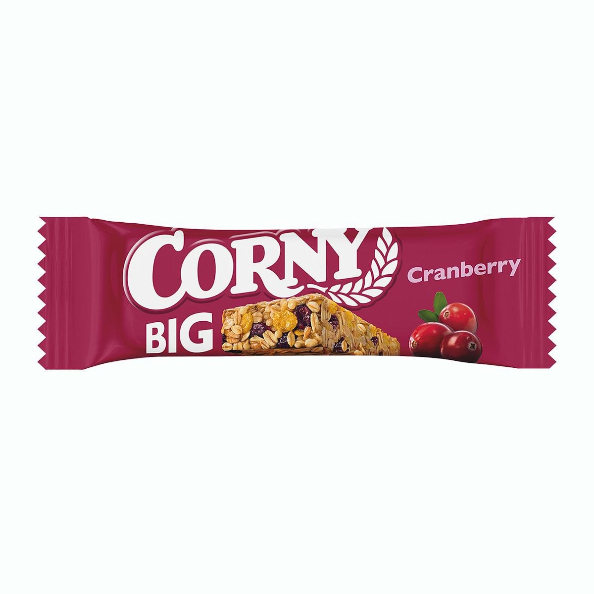 Trvanlivé potraviny - Corny BIG Cereální tyčinka brusinka 50 g