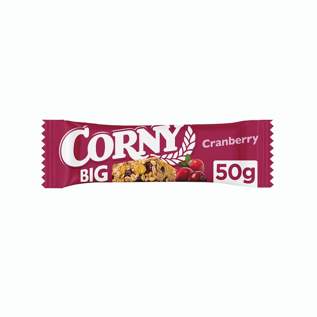 Corny BIG Cereální tyčinka brusinka 50 g-0