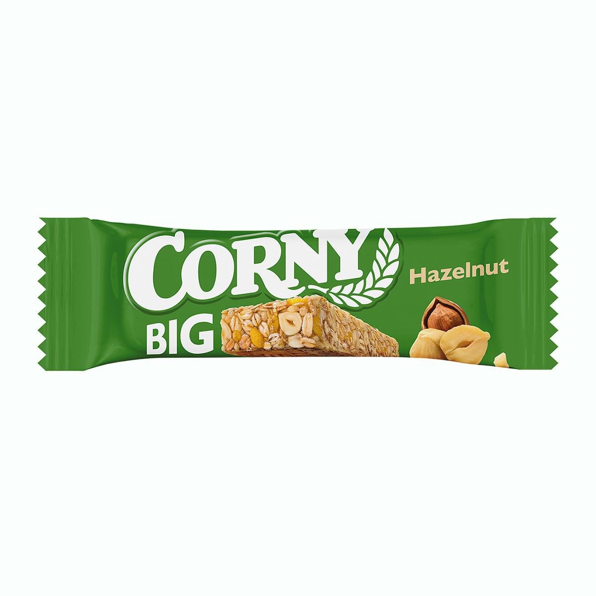Trvanlivé potraviny - Corny BIG Cereální tyčinka lískový oříšek 50 g