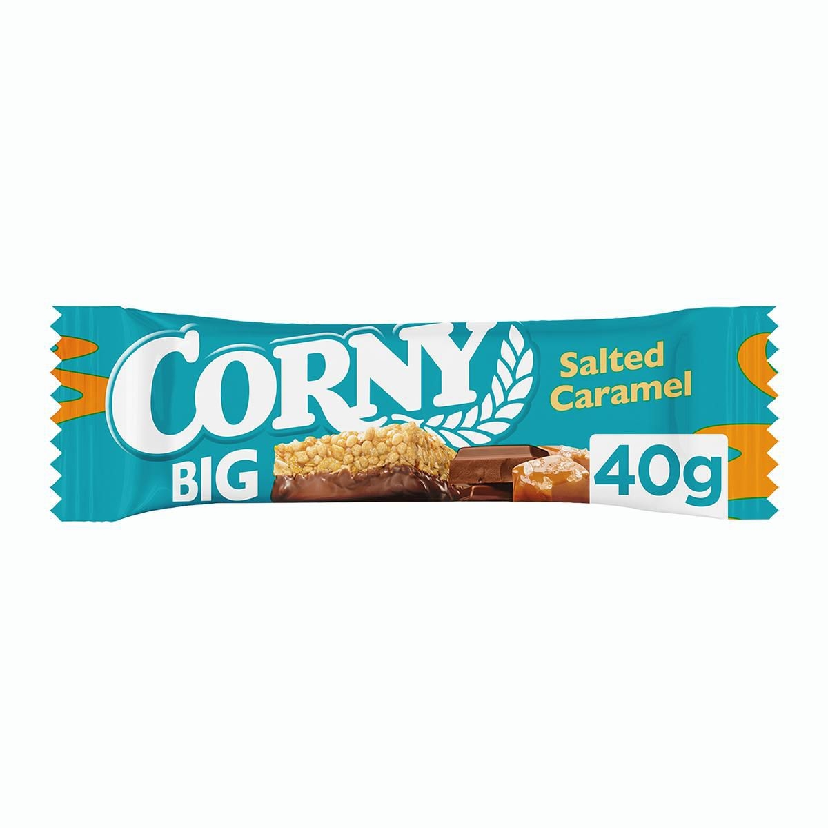 Corny BIG Cereální tyčinka slaný karamel 40 g-0