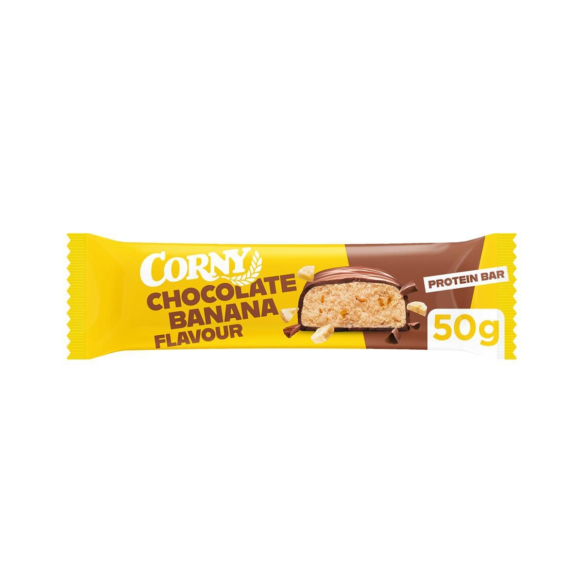 CORNY Proteinová tyčinka 30% banán 50 g-0
