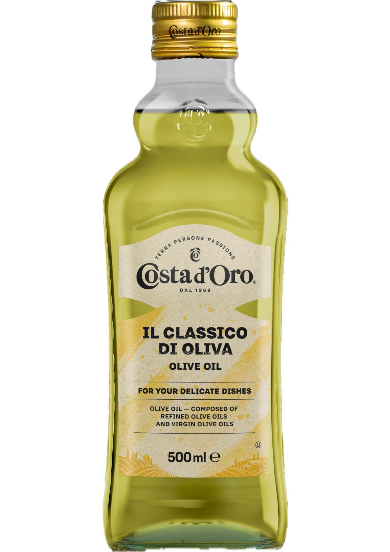 Trvanlivé potraviny - Costa d´Oro Olivový olej Classico 0,5 l