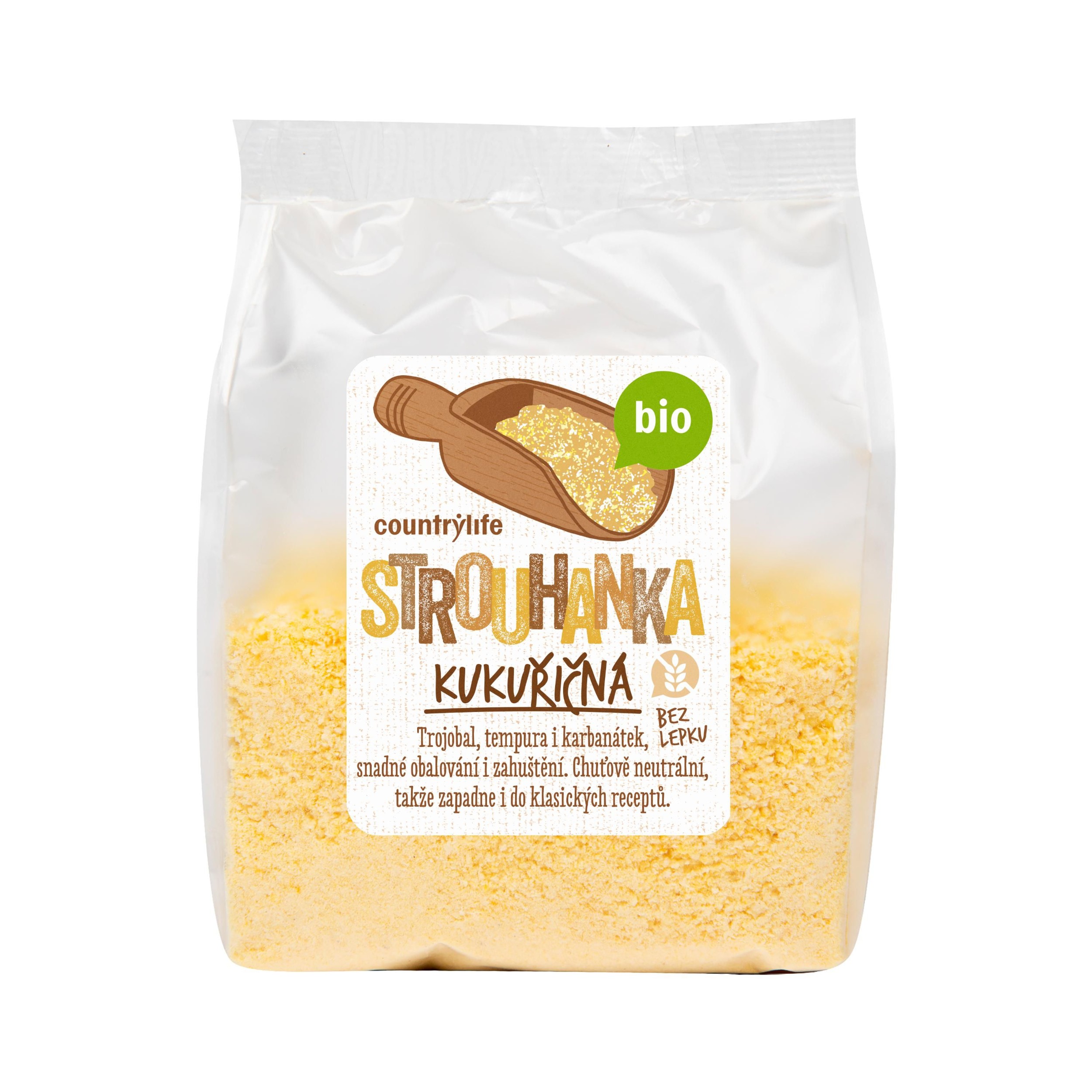 Pekárna a cukrárna - Country Life BIO Strouhanka kukuřičná 200 g