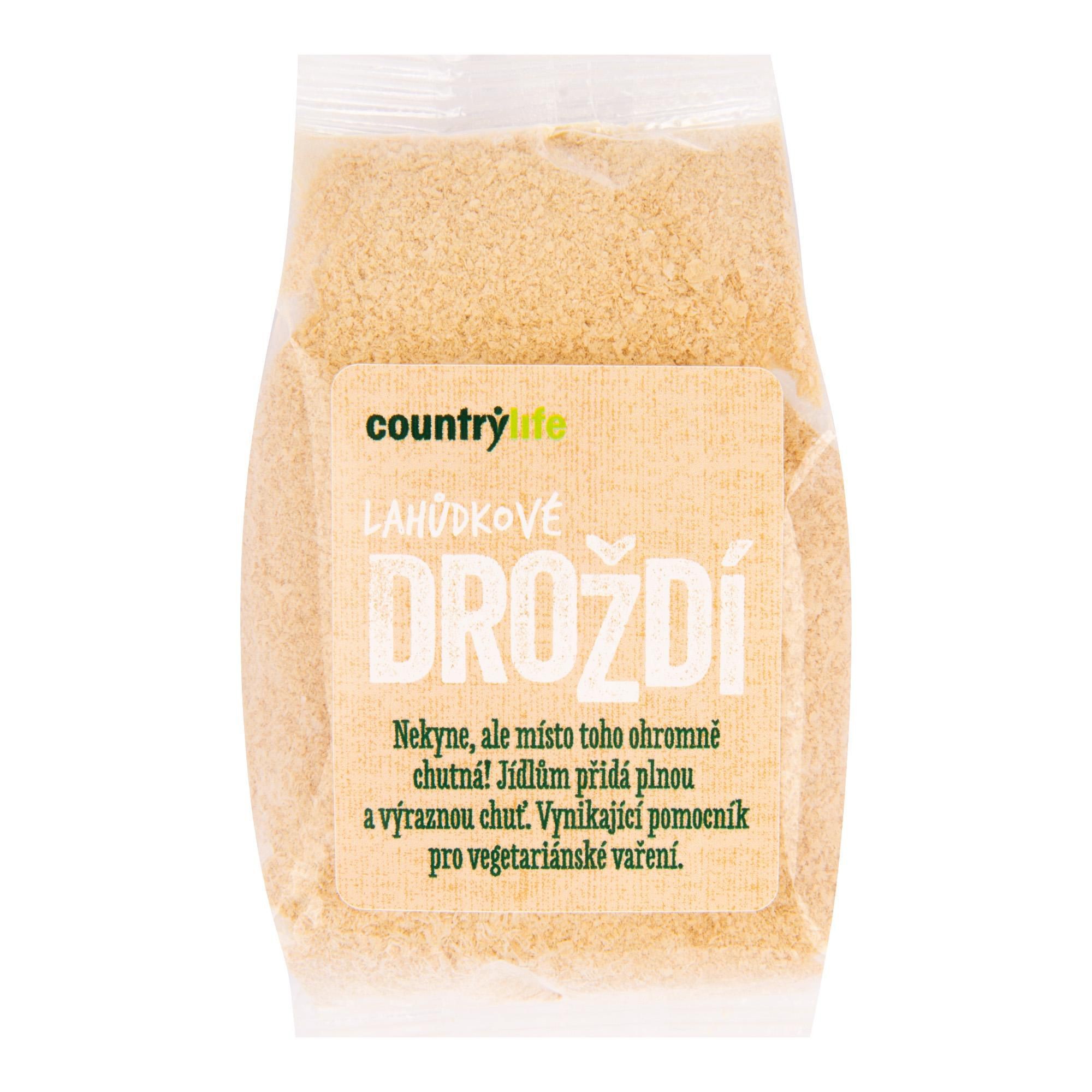 Trvanlivé potraviny - Country Life Droždí lahůdkové 150 g