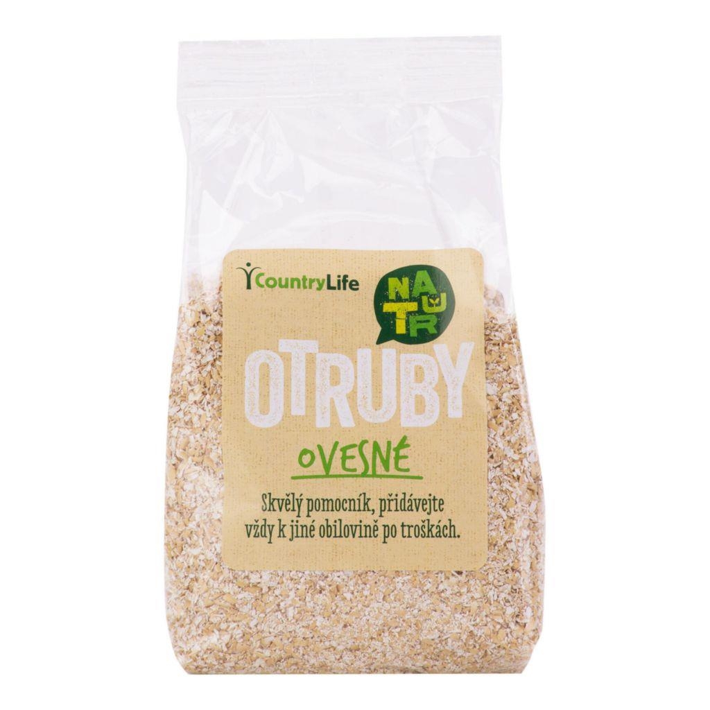 Trvanlivé potraviny - Country Life Otruby ovesné 250 g