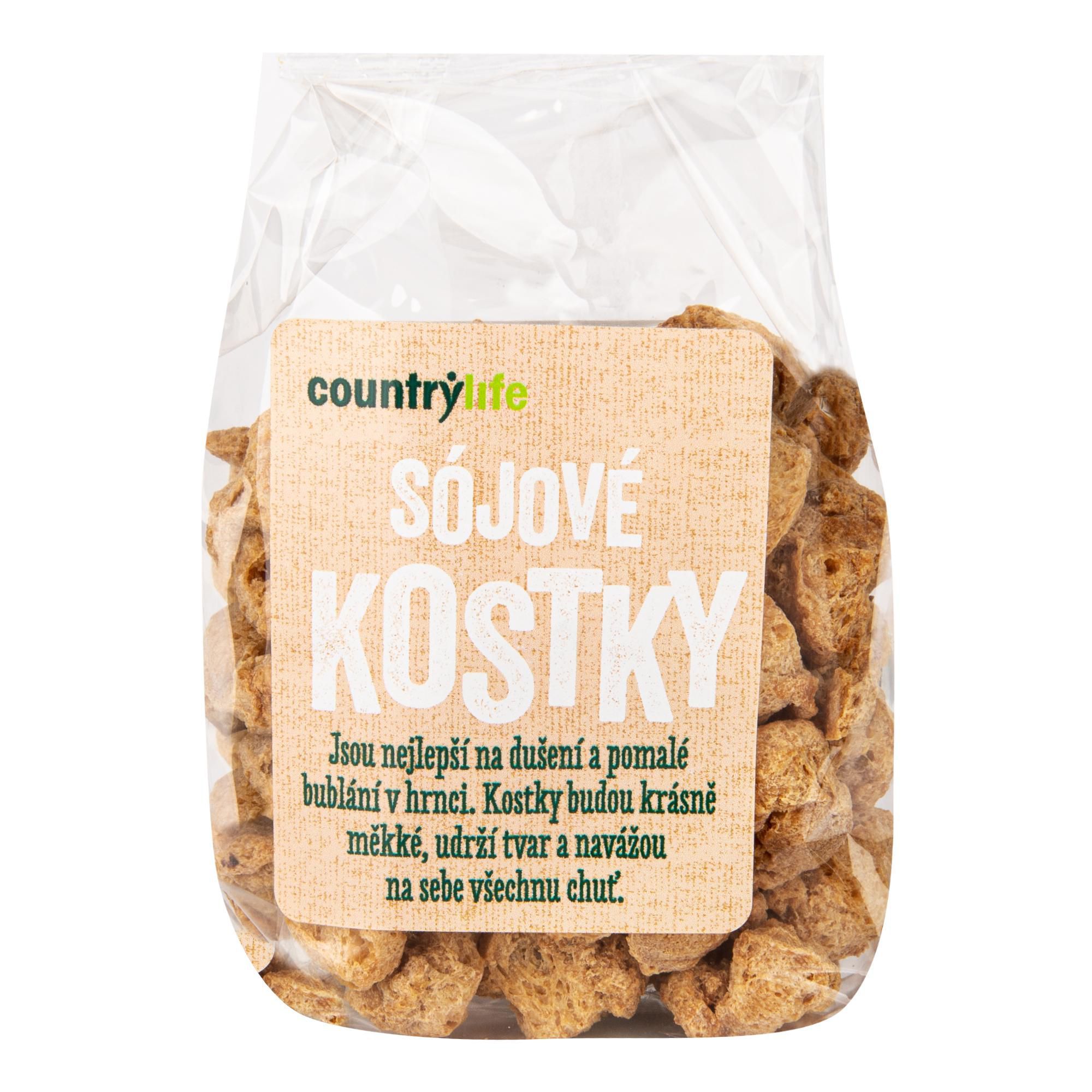 Zdravý svět - Country Life Sójové kostky 100g