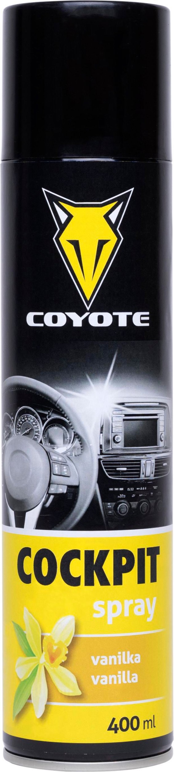 Auto-moto - Coyote Cockpit sprej vanilka 400 ml